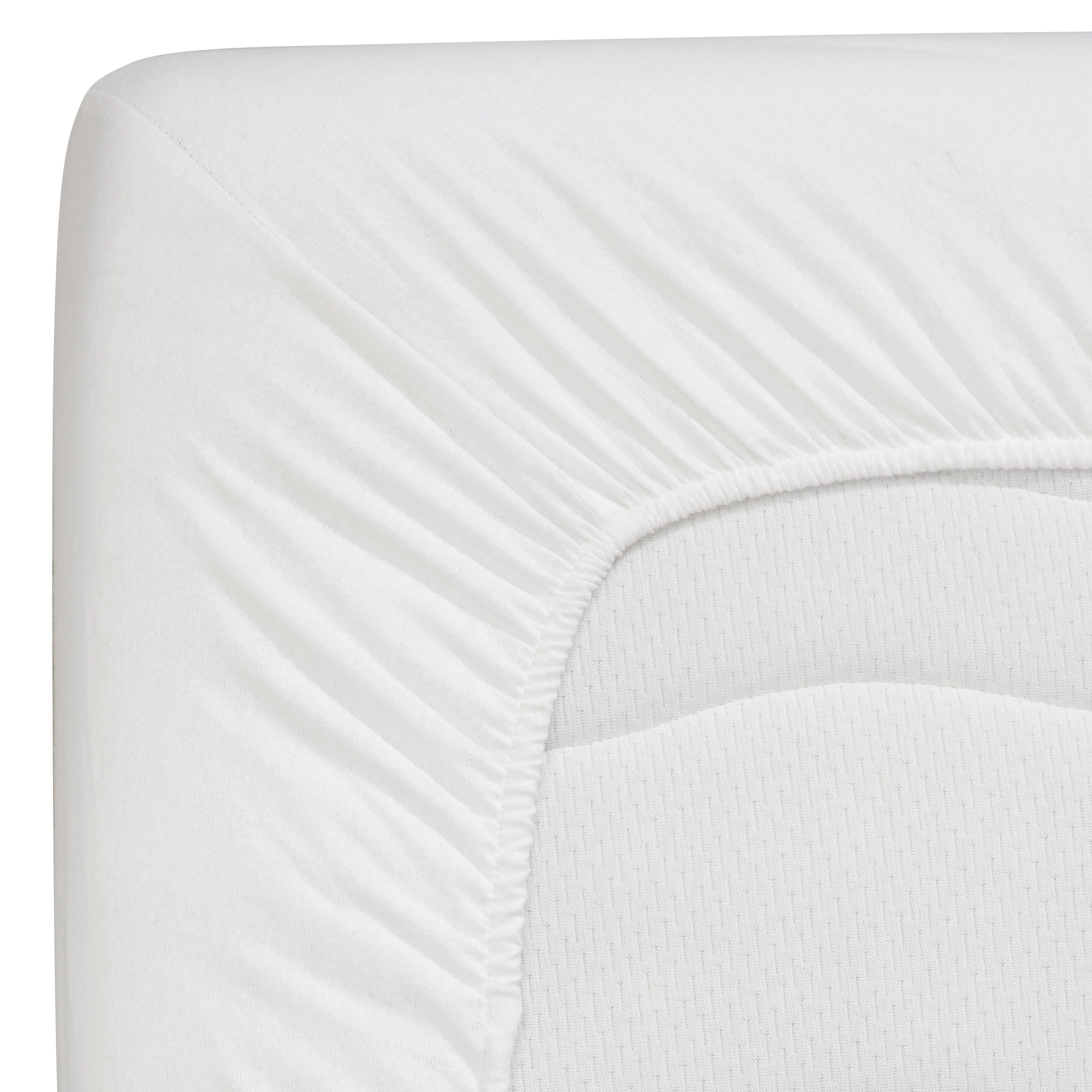 OTTO home Spannbettlaken Cremona, Basic & Premium Qualität mit Elasthan, Jersey (145 g/m), Gummizug: rundum, (1 Stück), Bettlaken für Matratzen von 20-25 cm Höh – Bild 5 von 5