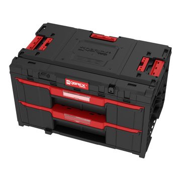 QBRICK System Werkzeugkoffer ONE Drawer 2 Toolbox 2.0 Werkzeugbox 587 x 380 x 340 mm mit Schubladen