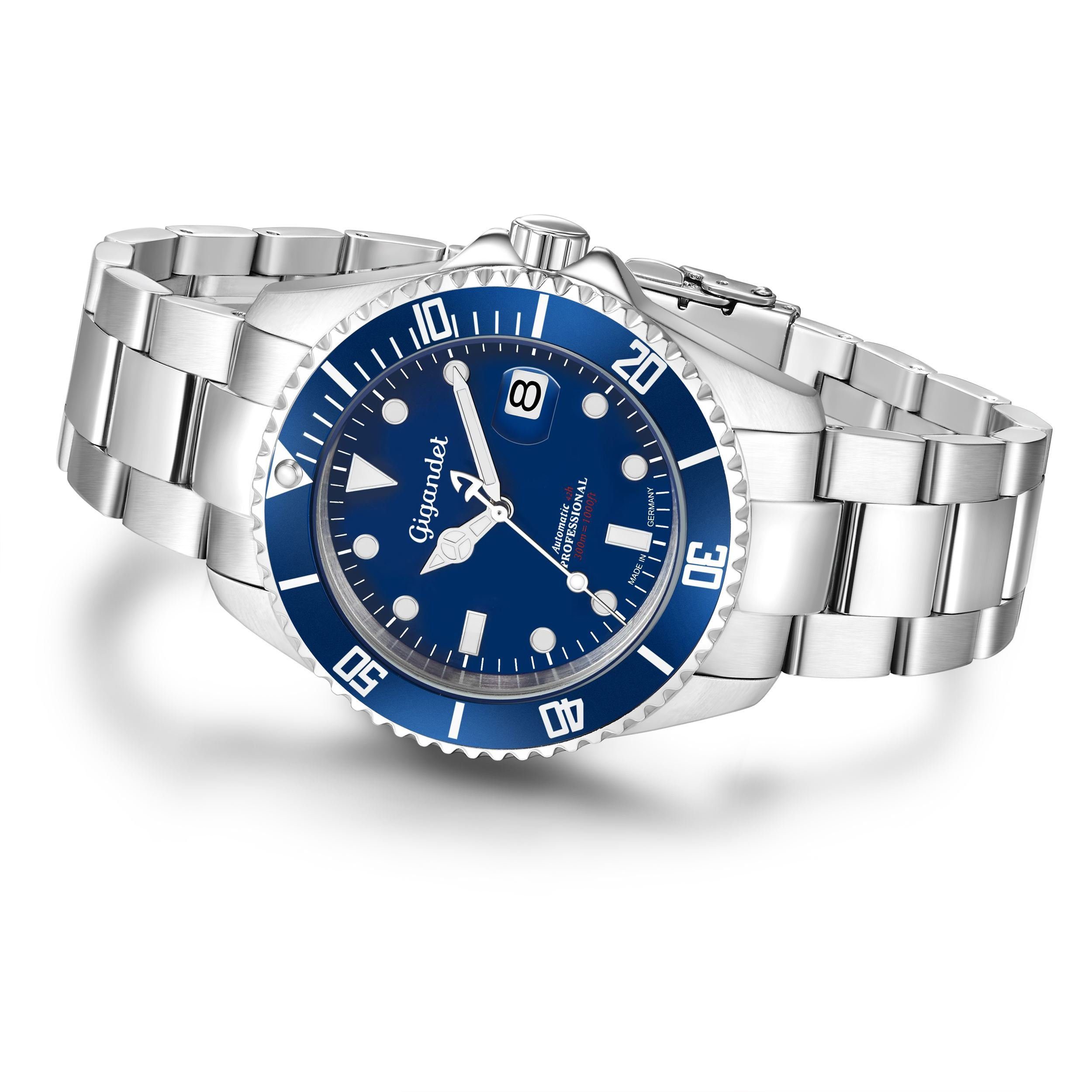 Gigandet Automatikuhr SEA GROUND 300, Made in Germany, Saphirglas, Taucheru günstig online kaufen