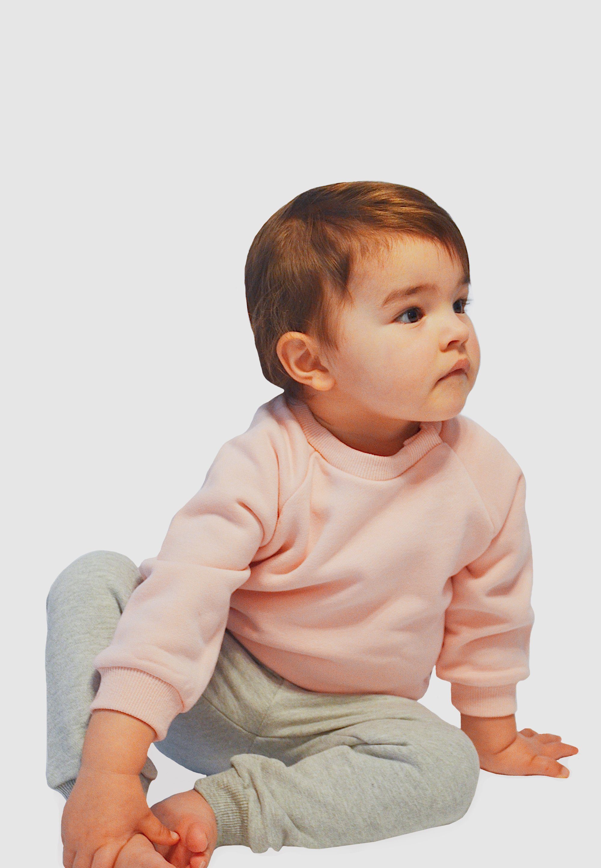 Liliput Sweatshirt dusty pink mit elastischen Rippbündchen