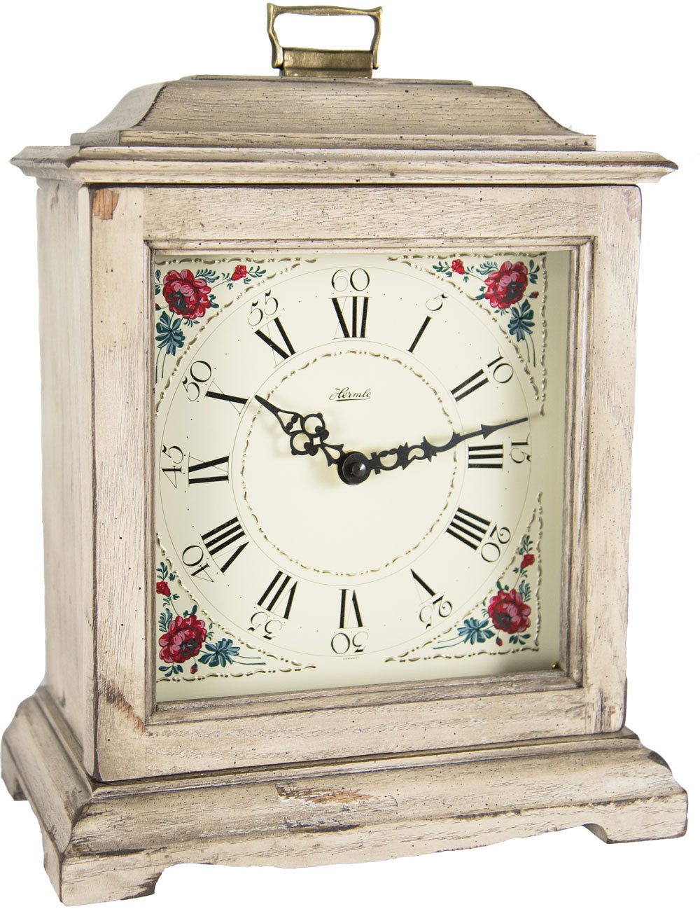 Hermle Tischuhr Quarz Tischuhr - Vintage Weiß - Hermle Modell: 22915-V62114