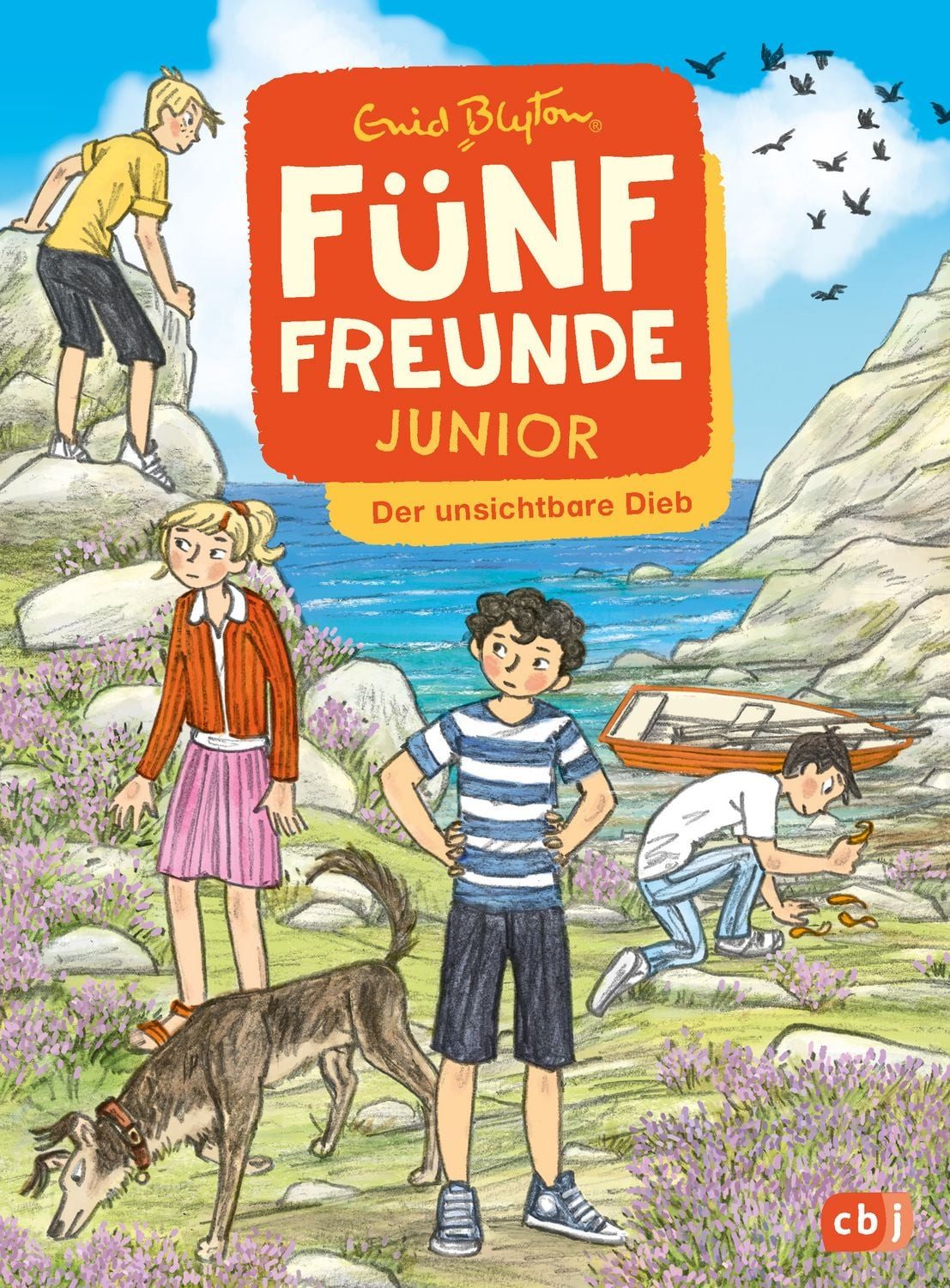 Fünf Freunde JUNIOR - Der unsichtbare Dieb / Enid Blyton, Das perfekte Geschenk zum Schulstart für geübte Leseanfänger*innen