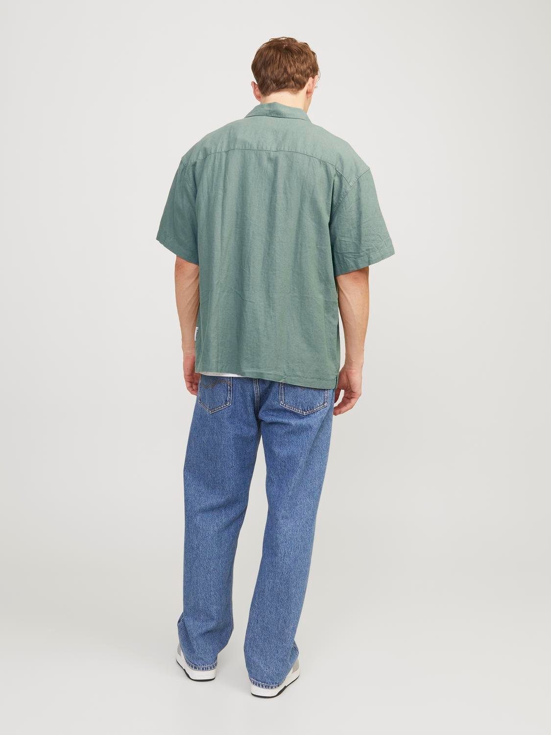 Jack & Jones Kurzarmhemd JORFARO LINEN günstig online kaufen