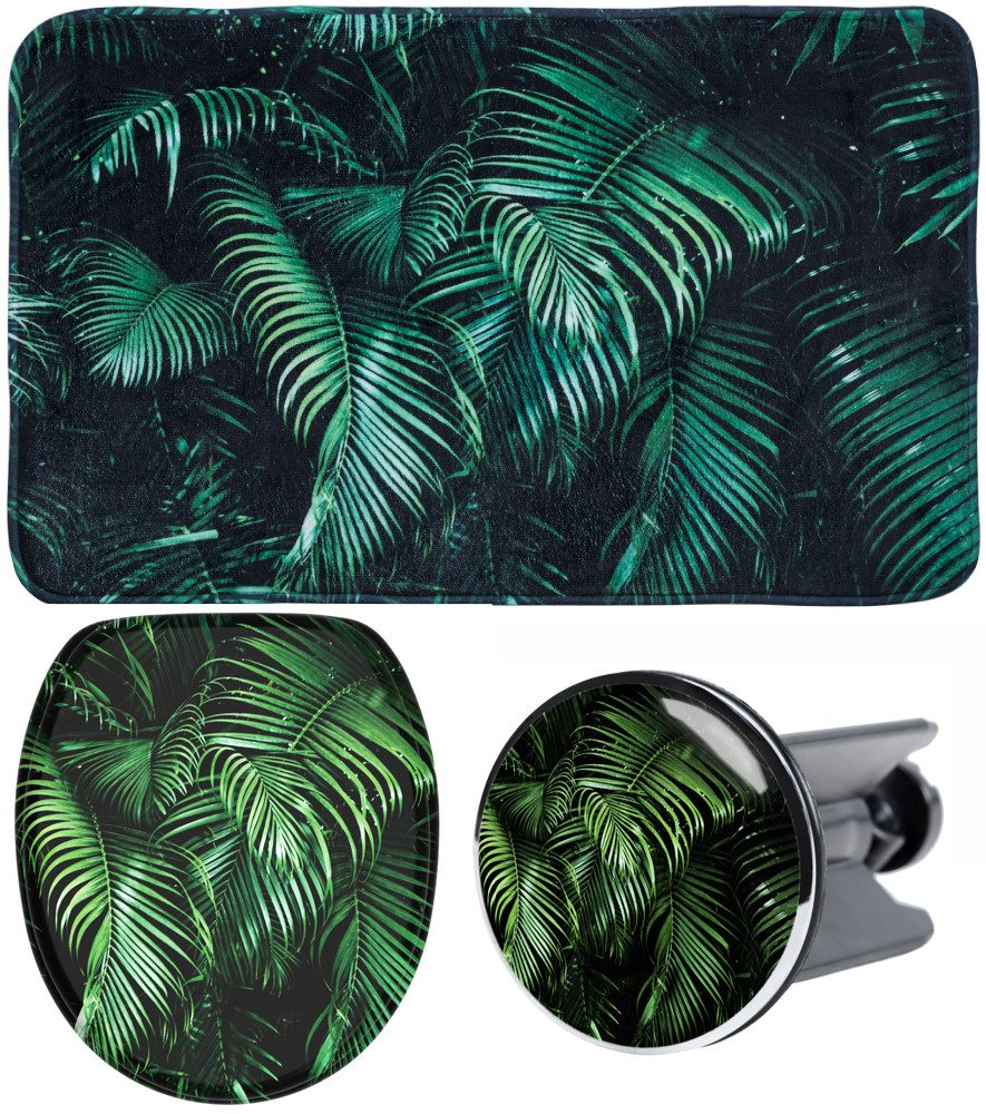 Sanilo Badaccessoire-Set 3-teilig Palmdream, WC-Sitz mit günstig online kaufen