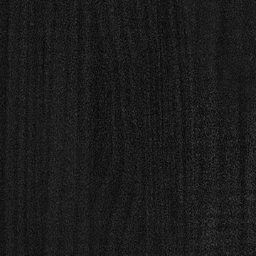 möbelando Regalwürfel 3012758, LxBxH: 70x33x76 cm, aus Kiefer-Massivholz in Schwarz