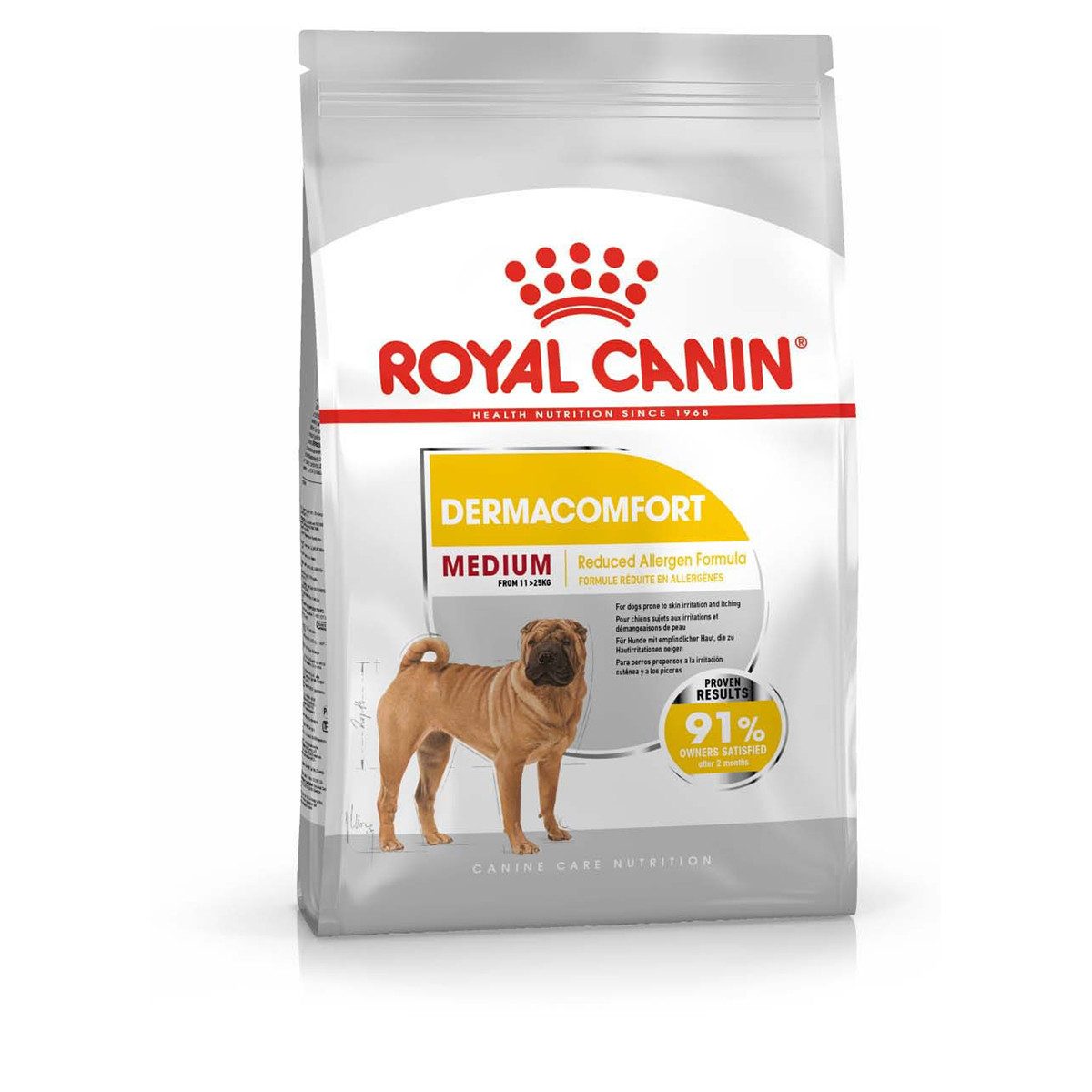 Royal Canin Medium Dermacomfort 3 kg, Trockenfutter für: Hund