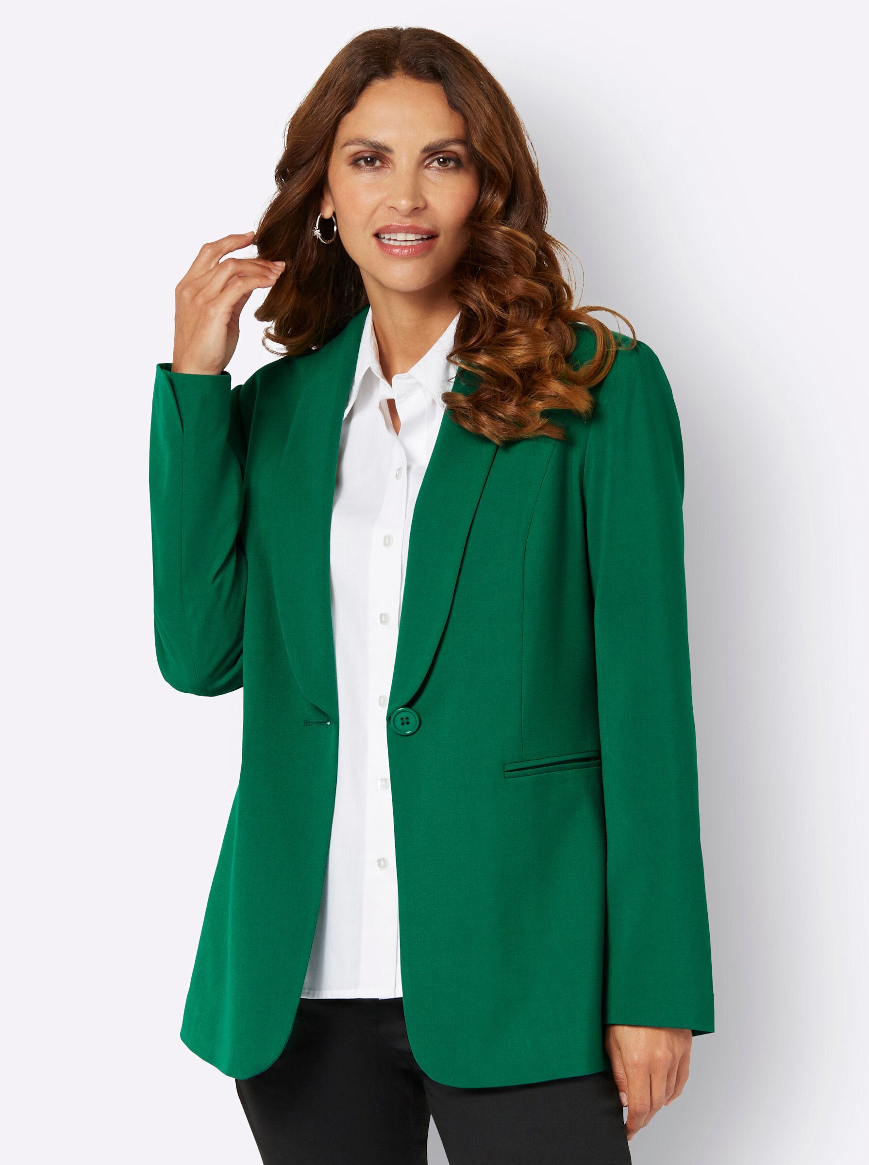 Witt Blusenblazer Blazer Langarm