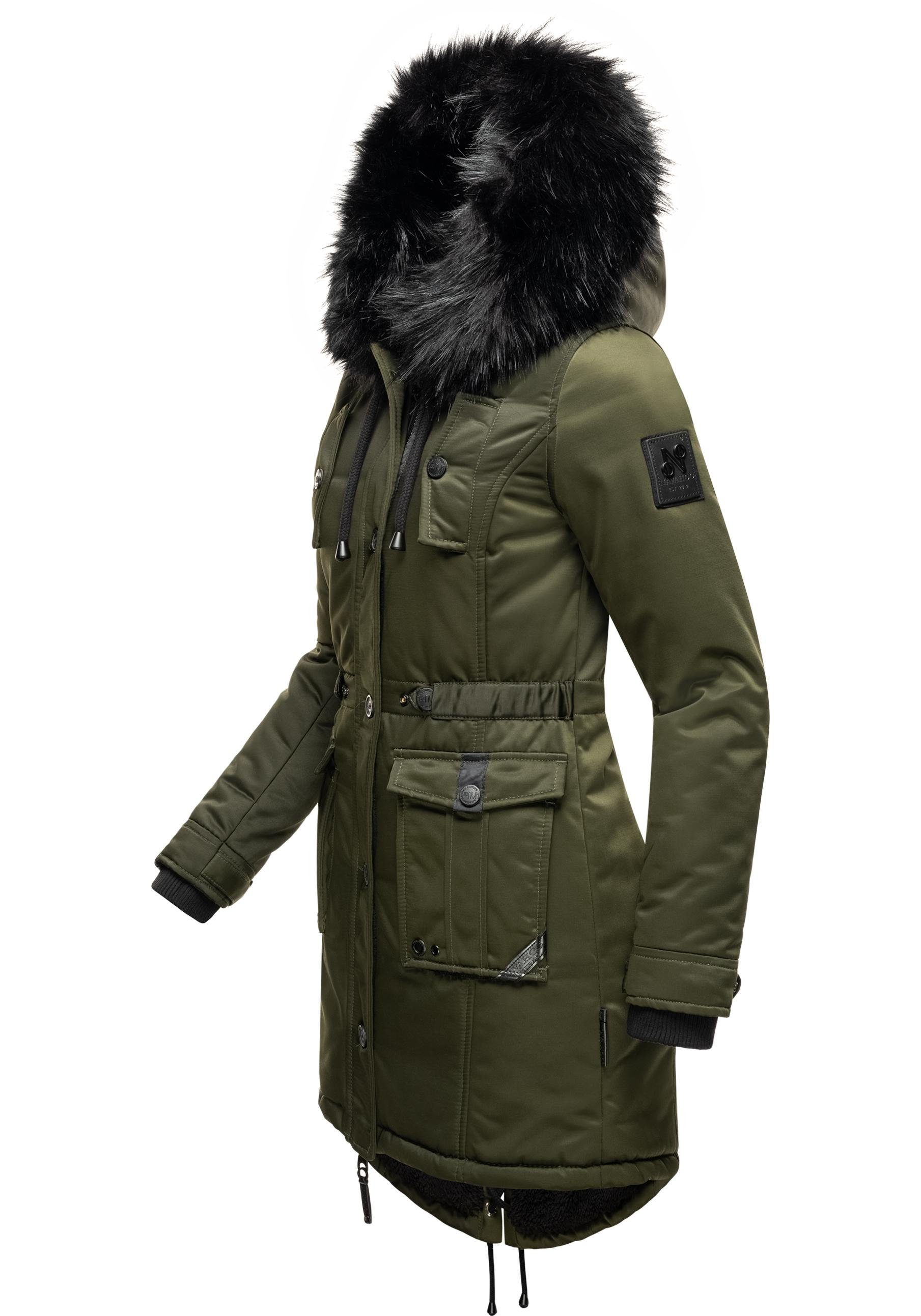 Navahoo Wintermantel Luluna Prc edler Parka günstig online kaufen