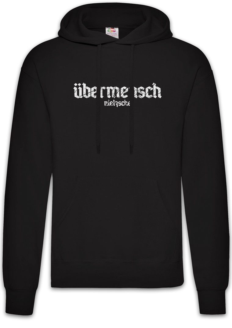 Hoodie Nietzsche Übermensch Herren Hoodie Friedrich Gott Tot Nihilismus