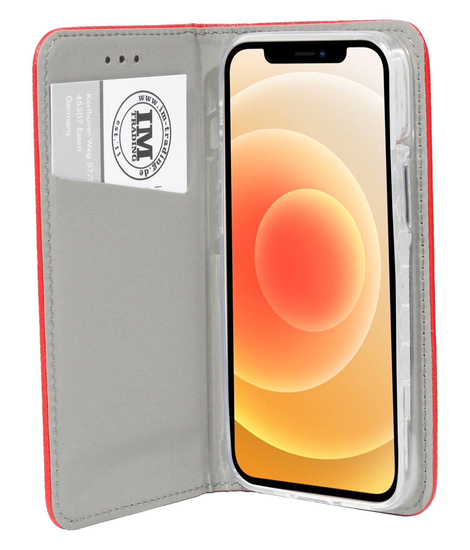 cofi1453 Handyhülle cofi1453® Buch Tasche "Smart" kompatibel mit iPhone 12 Handy Hülle Etu