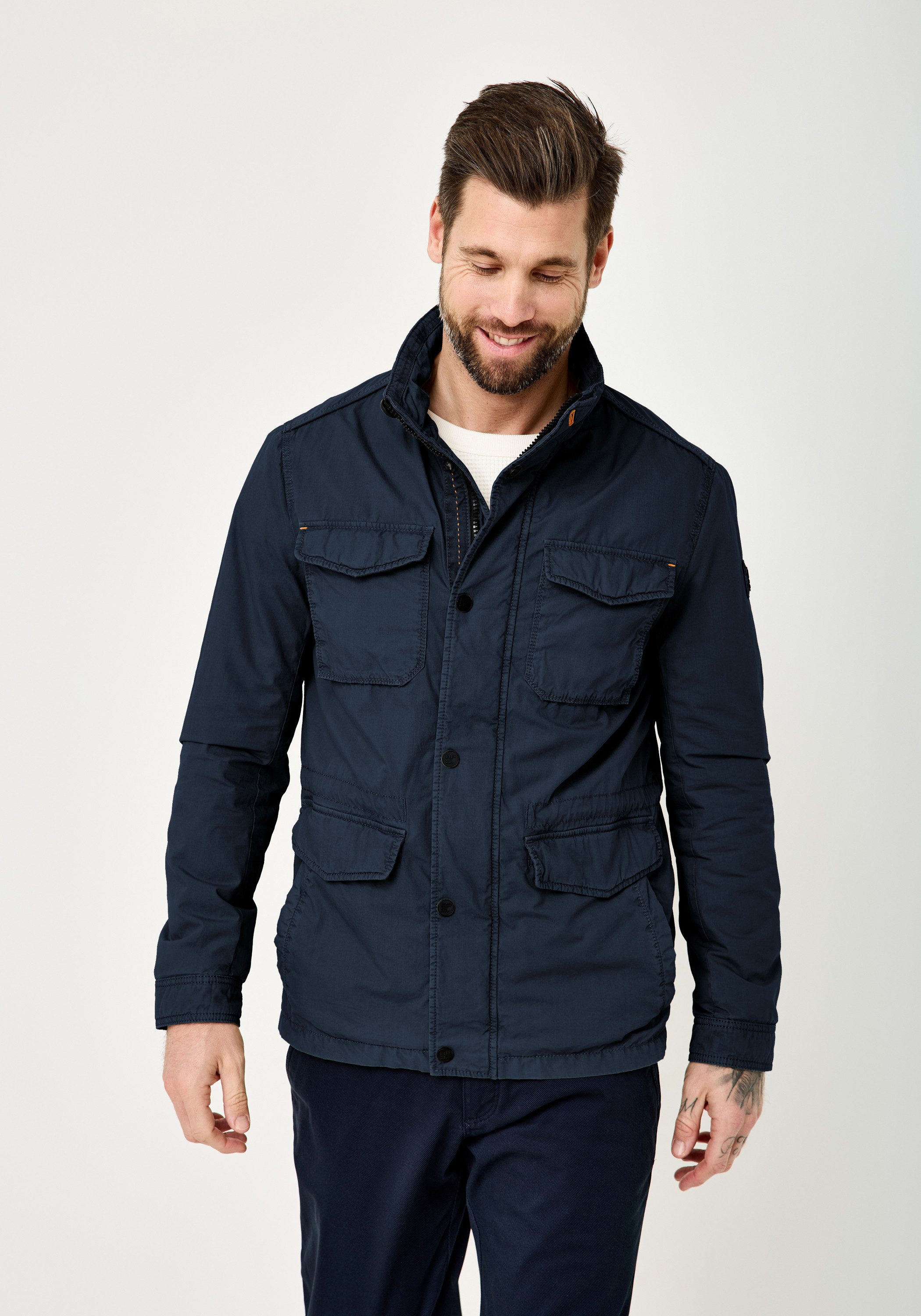 Redpoint Fieldjacket Bud 2.0 Modern Fit Fieldjacket aus reiner Baumwolle