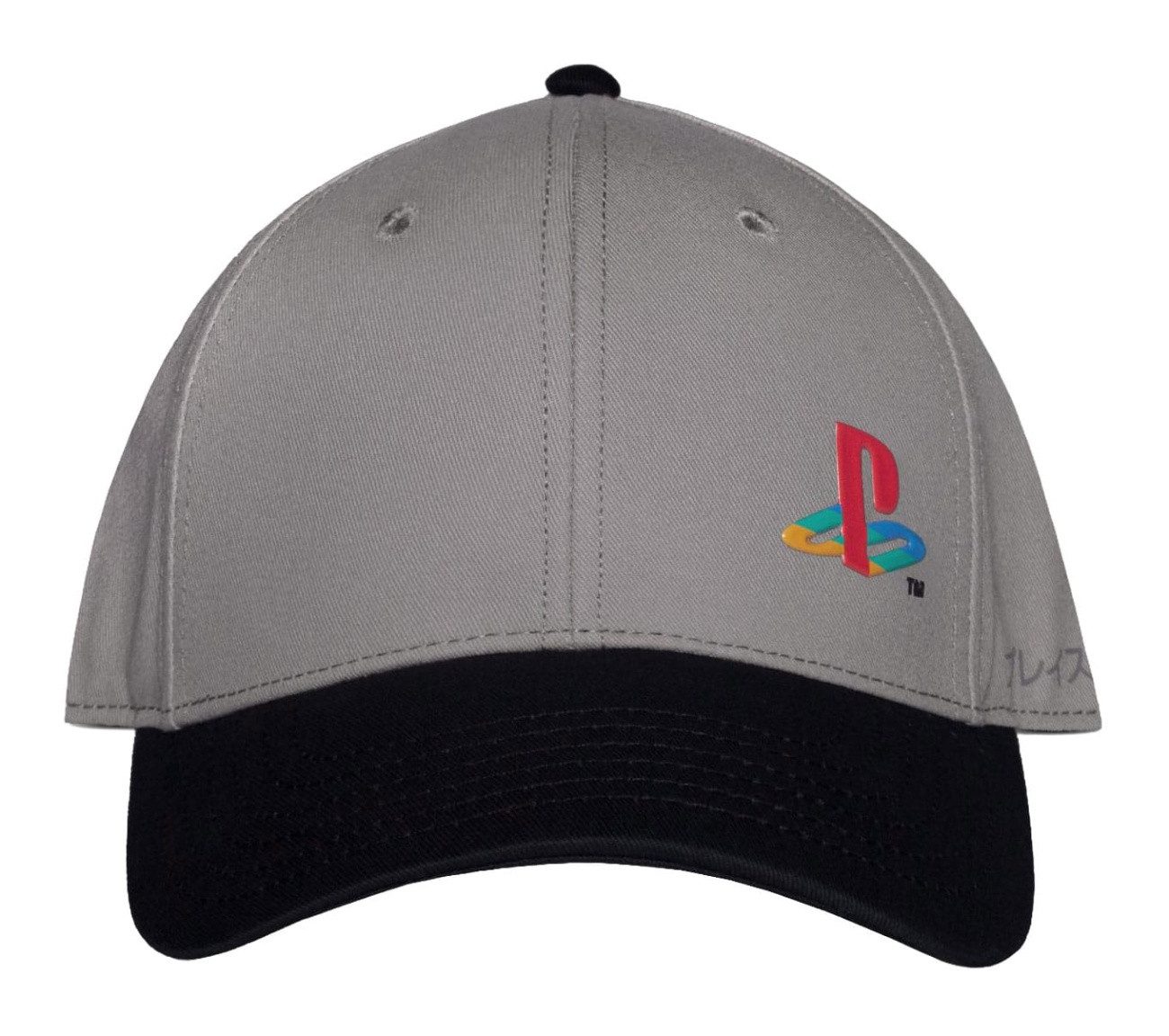 DIFUZED Baseball Cap PlayStation Baseball Logo Grey