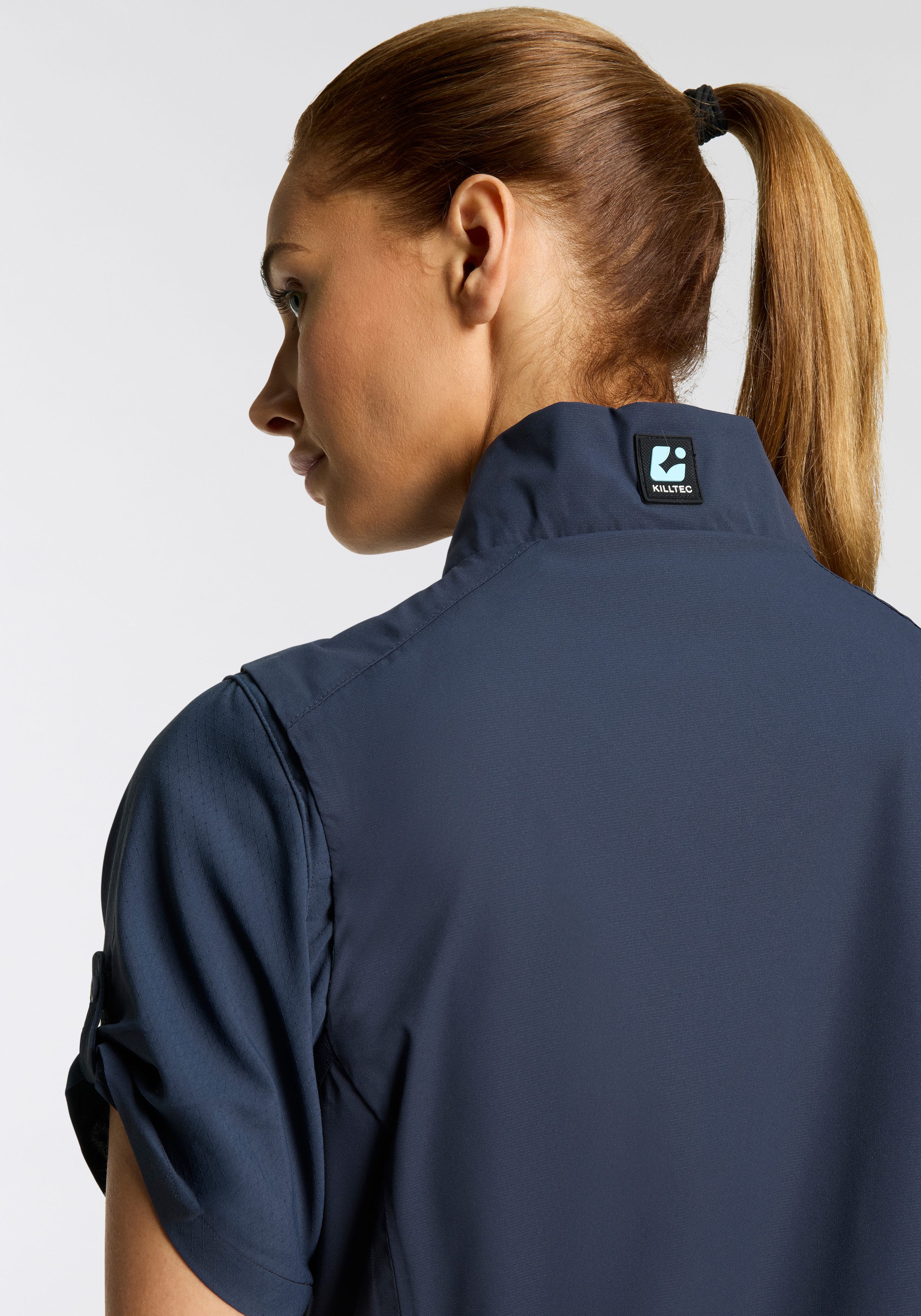 Killtec Funktionsweste aus Polyester, sportlicher Look, für sportliche Unternehmungen