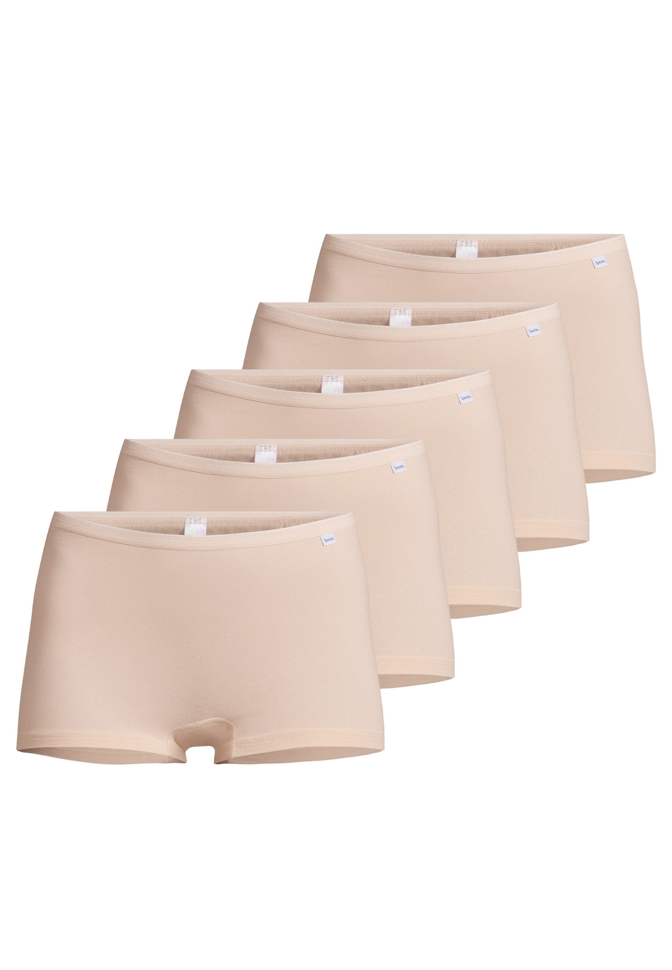Speidel Hipster 5er Pack Britta (Spar-Set, 5-St) Panty - Baumwolle - Atmungsaktiv - Natürliche Baumwoll-Qualität
