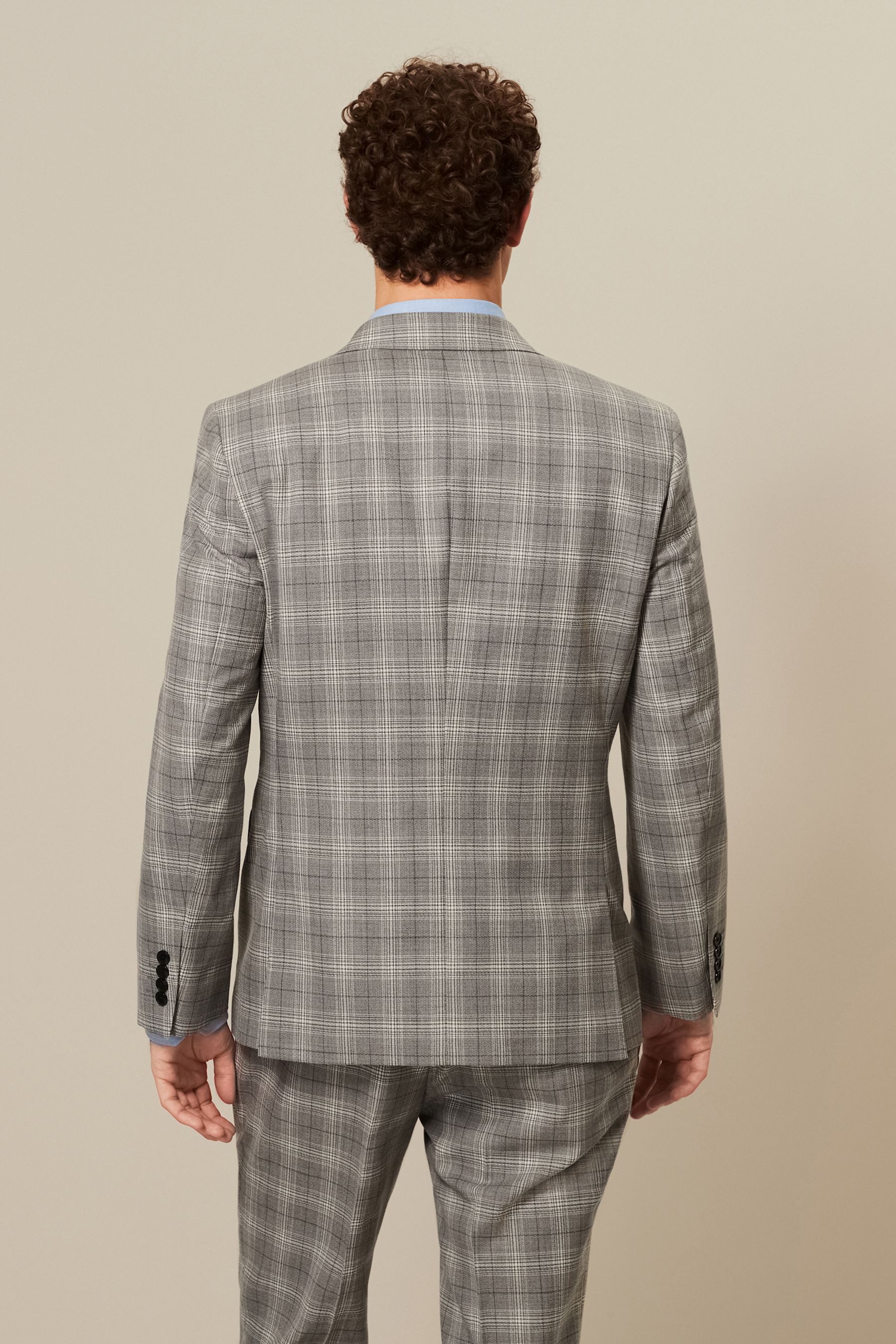 Next Baukastensakko Strukturierter Anzug im Tailored günstig online kaufen
