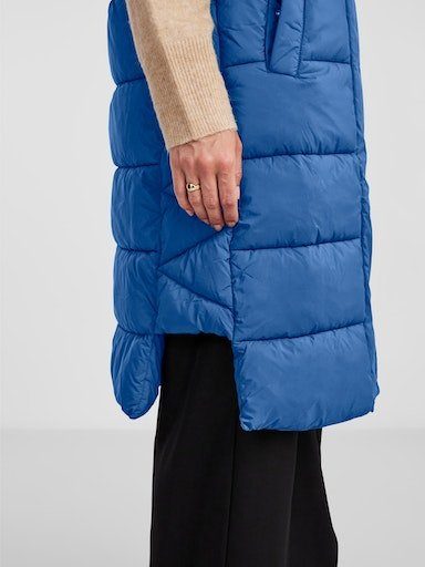 Y.A.S Steppweste YASLIRO PADDED VEST S. federal NOOS blue