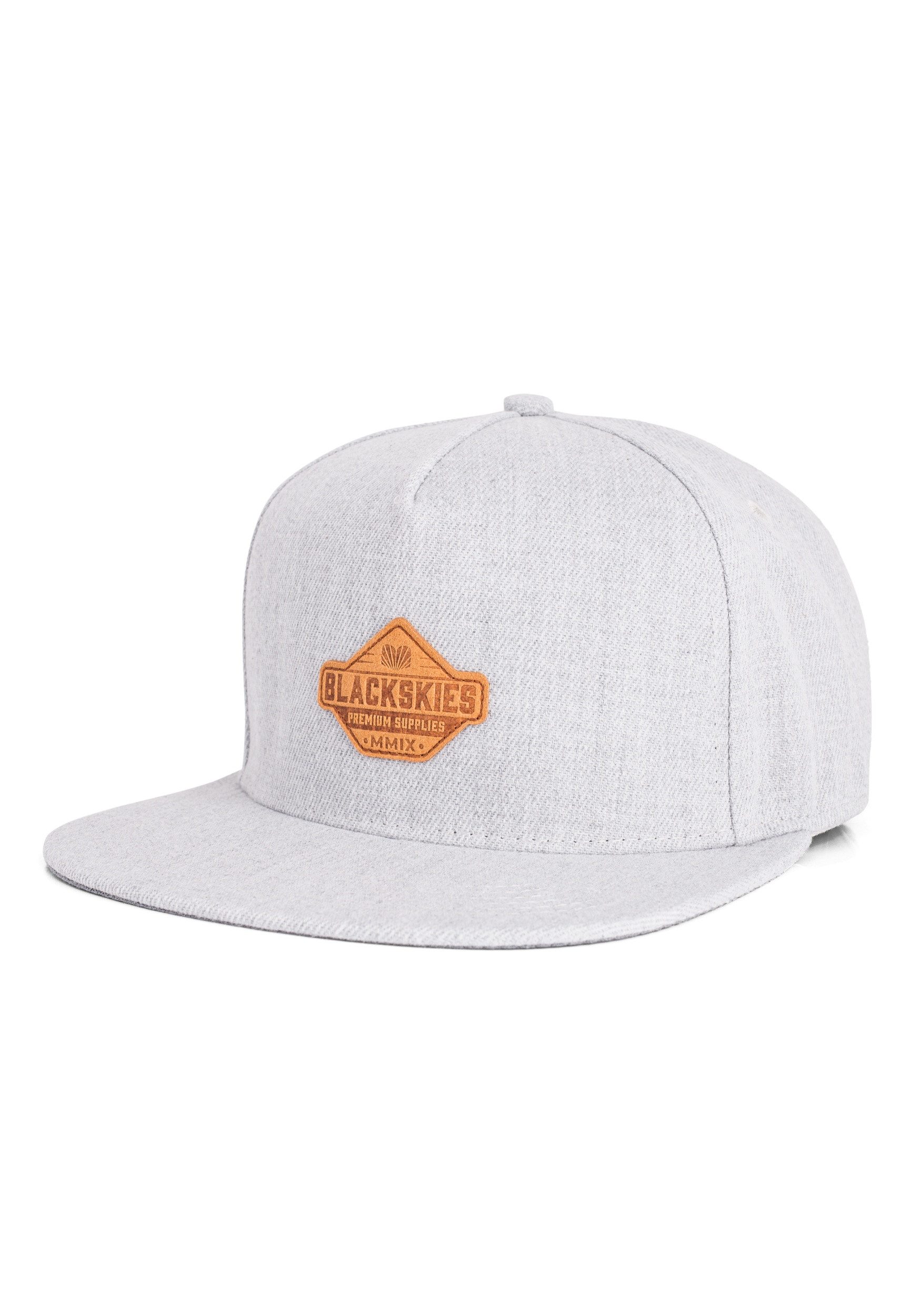 Blackskies Baseball Cap Essentials Snapback Cap Grau-Grau