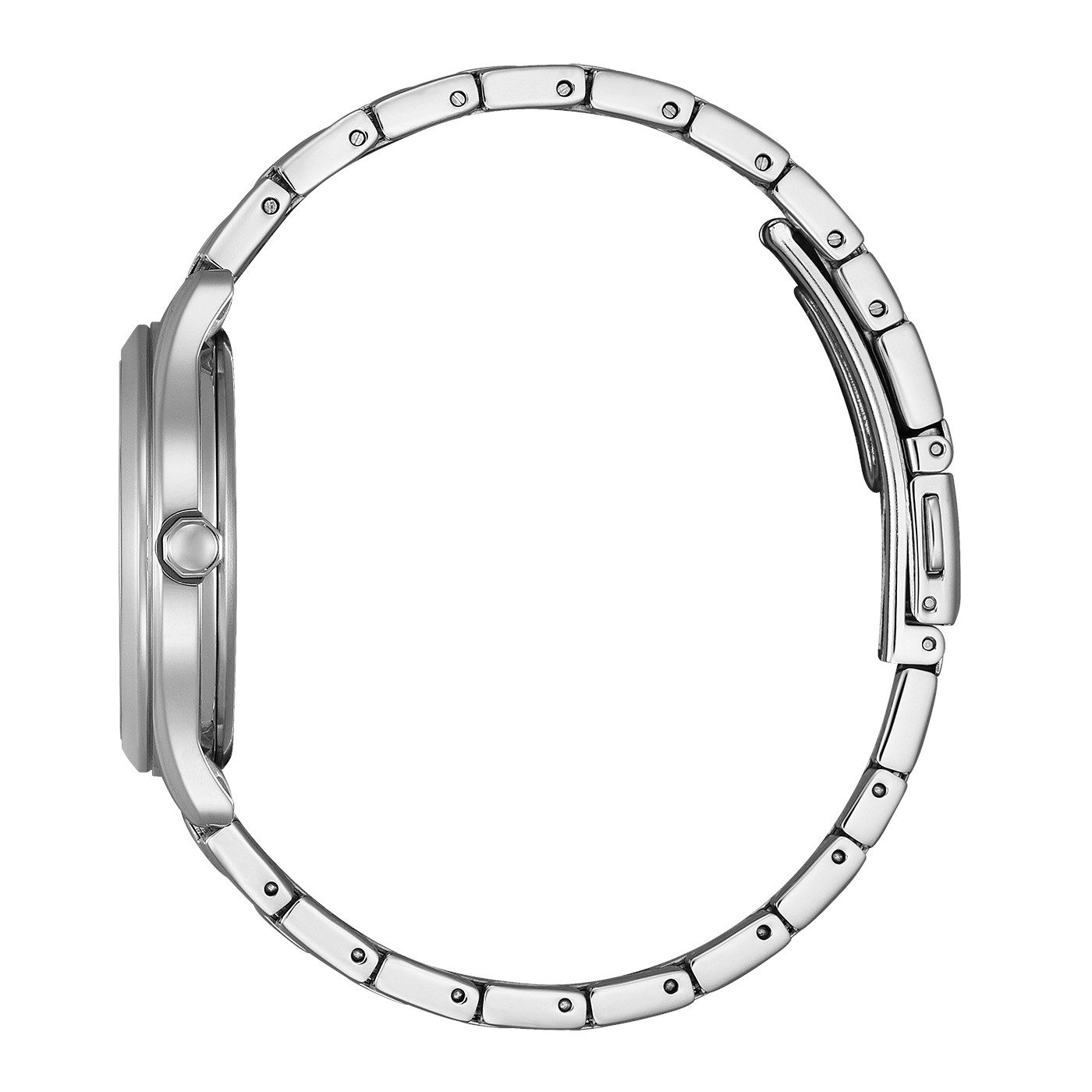 Citizen Solaruhr Elegance FE6121-67L, Armbanduhr, Damenuhr, Edelstahlarmband, analog, Big Date