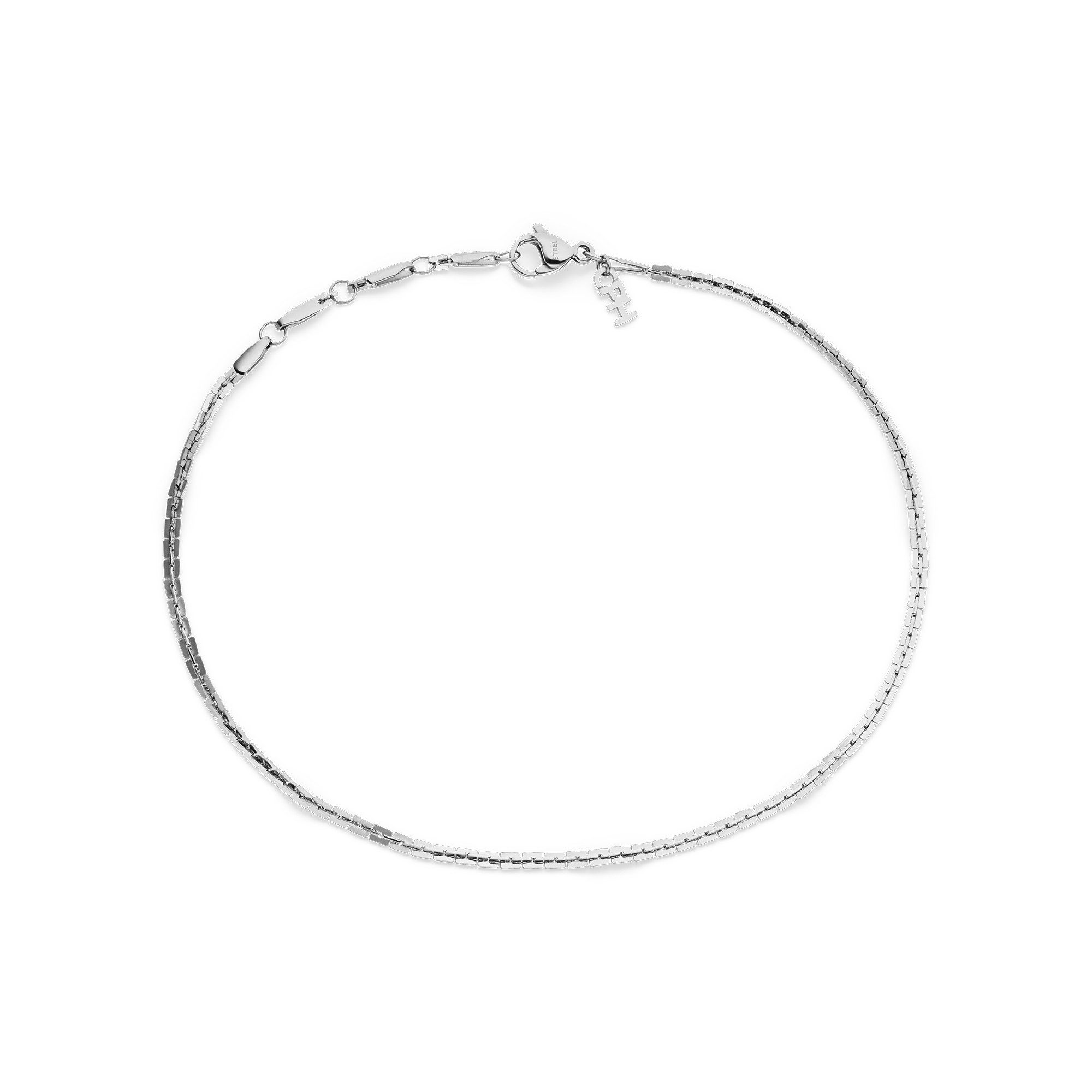 Fußkette Fine Edgy Edelstahl