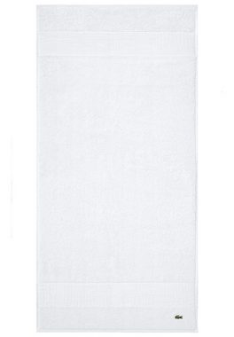 Lacoste Gästehandtücher L LE CROCO (2tlg), 100% Baumwolle (2-St), mit Label-Applikationen