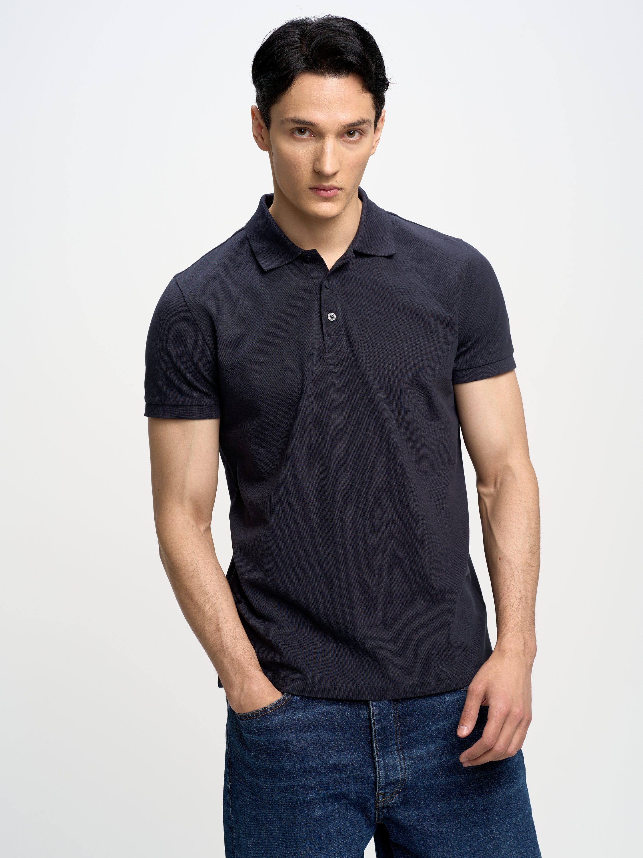 Poloshirt MARINE MARKOLINOS STAR BIG