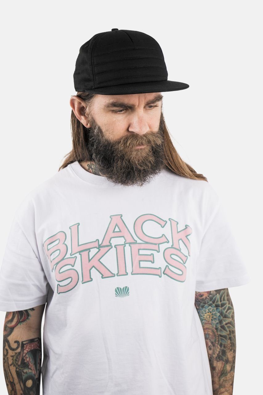 Blackskies Snapback Cap Raider Snapback Cap - Schwarz-Destroyed