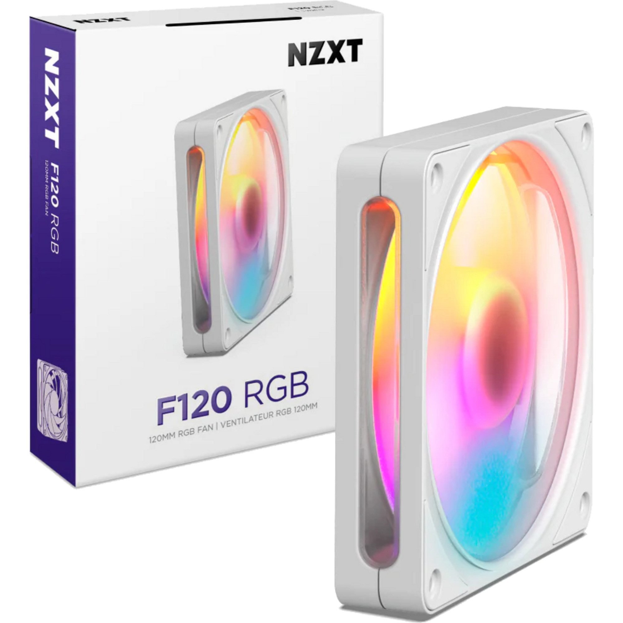 NZXT Gehäuselüfter NZXT F120 RGB, Gehäuselüfter