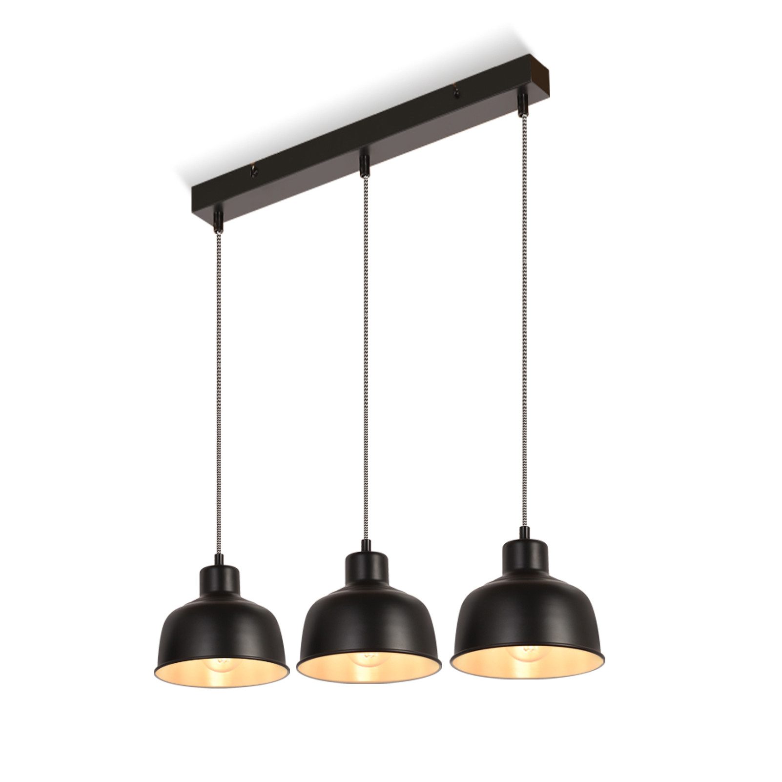 ZMH Pendelleuchte Esszimmer 3 Flammig Modern günstig online kaufen