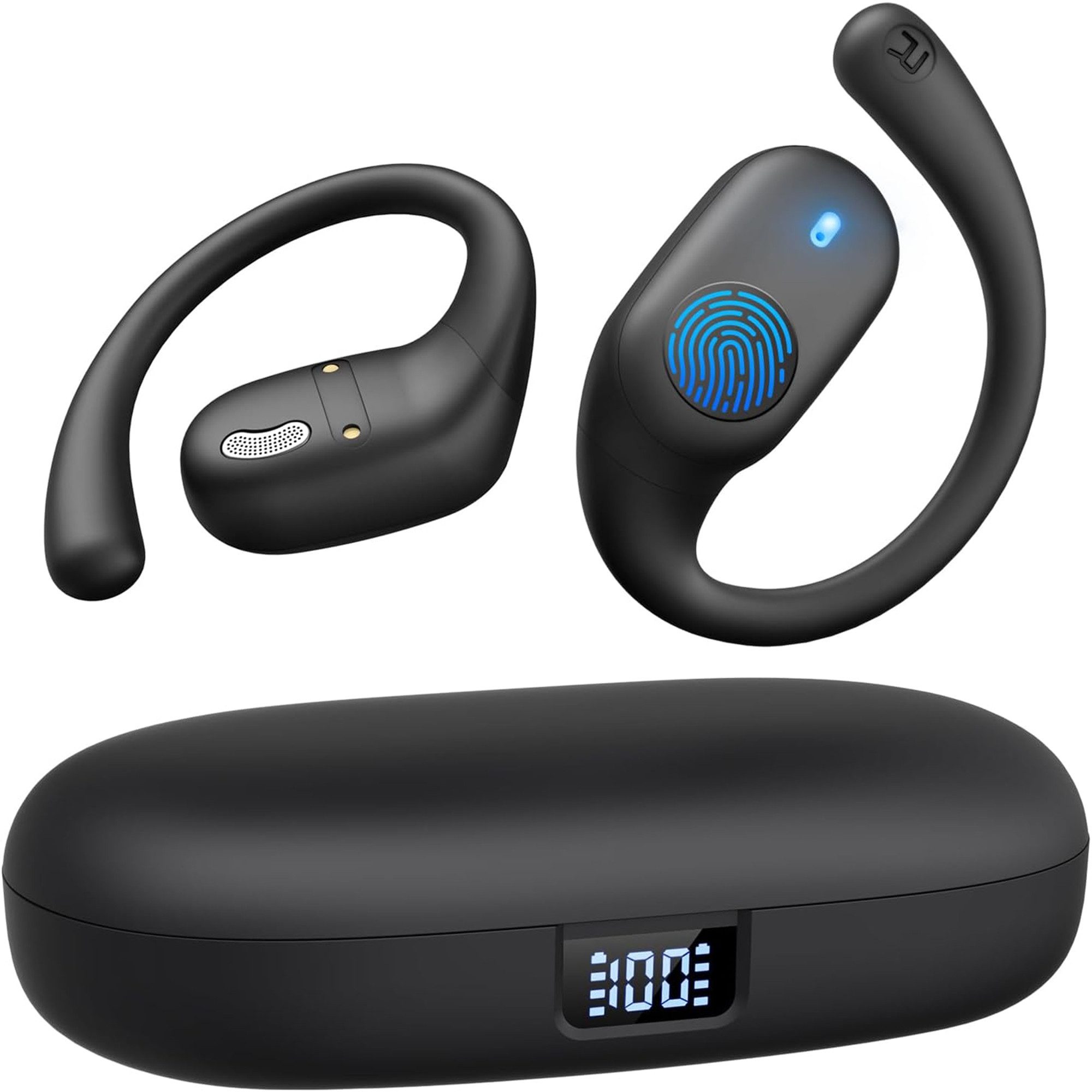 Kopfhörer Bluetooth 5.3 Kopfhörer,Sport Kopfhörer,In-Ear-Kopfhörer Bluetooth-Kopfhörer