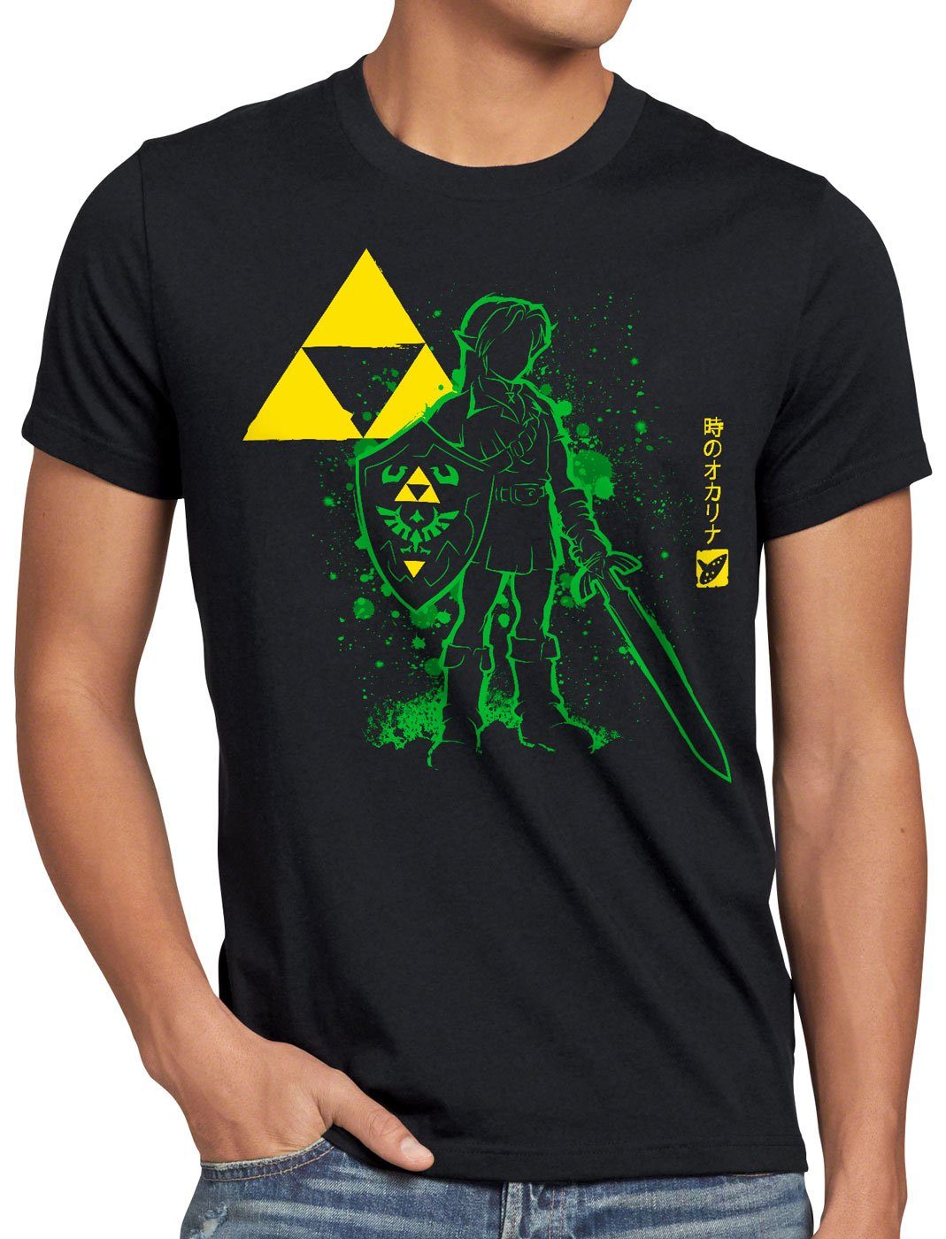 style3 T-Shirt Hyrule Abenteurer switch lite snes zelda link nintendo günstig online kaufen