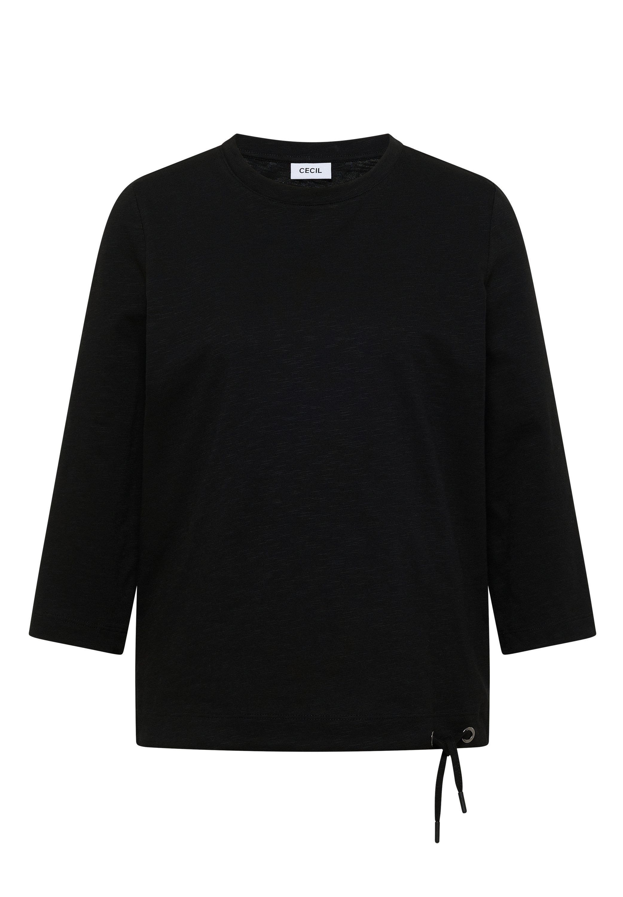 CECIL 3/4-Arm-Shirt in Unifarbe – Bild 4 von 5