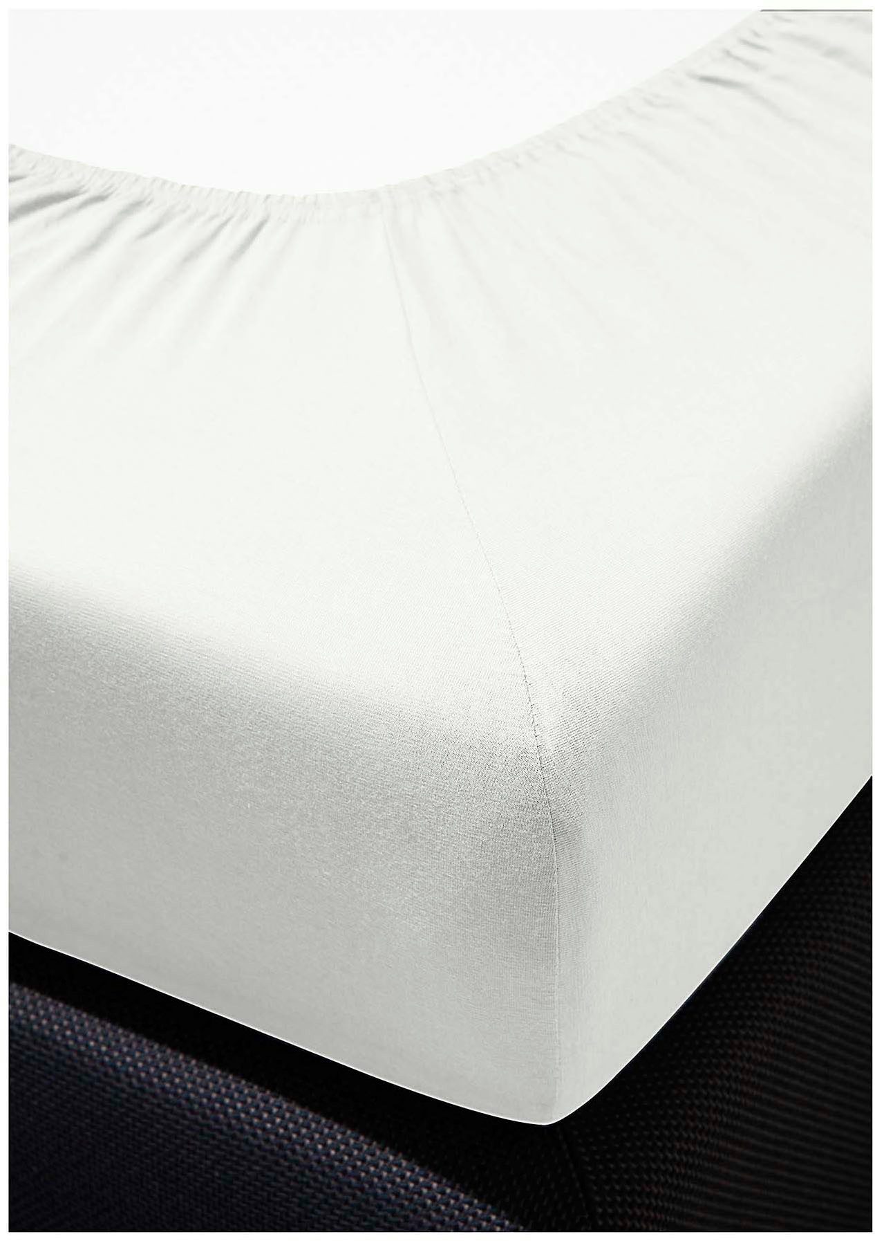 BIERBAUM Spannbettlaken Biber, kuschelig warm im Winter, Biber, Gummizug: rundum, (1 Stück), 100% Baumwolle, pflegeleicht, für Matratzen bis 20 cm Höhe