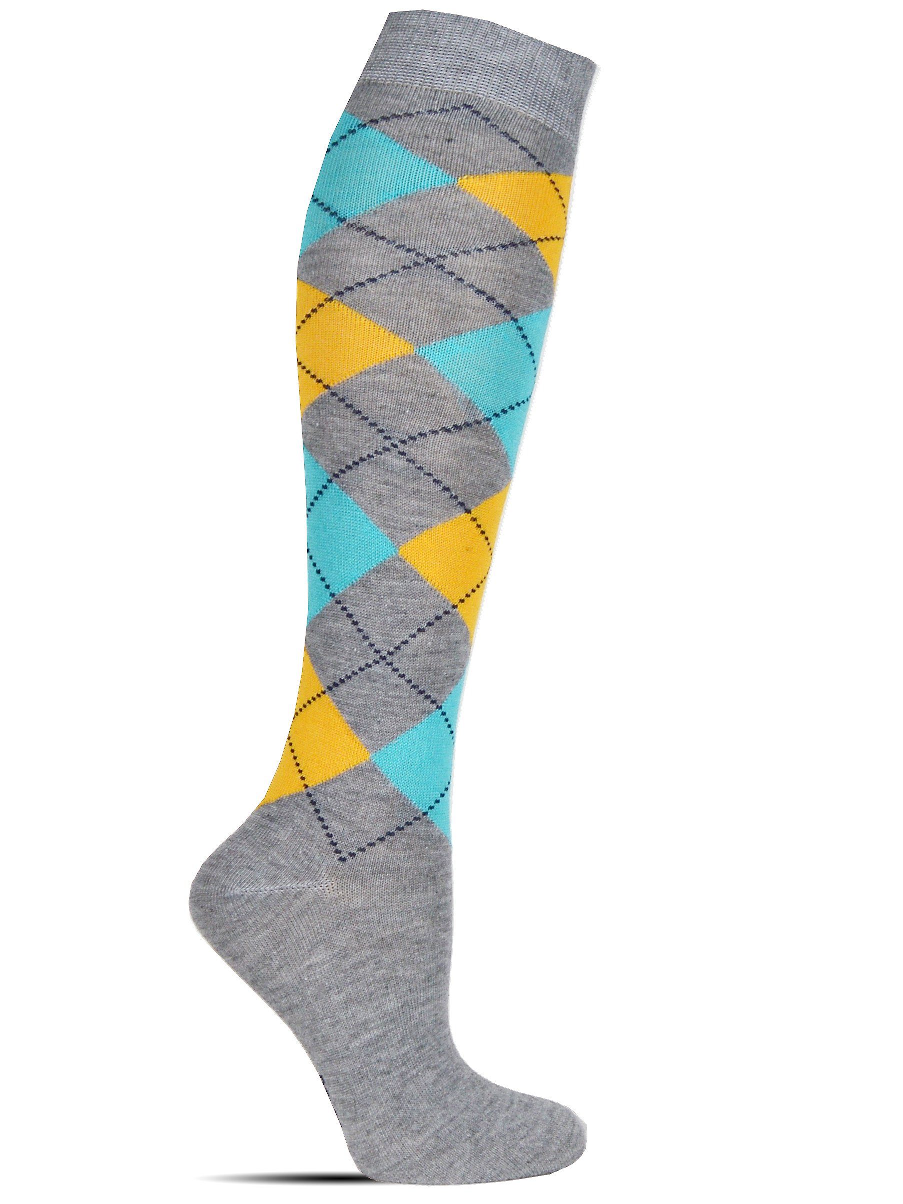 Socked Kniestrümpfe Damen Kniestrümpfe, Baumwolle (6-Paar, günstig online kaufen