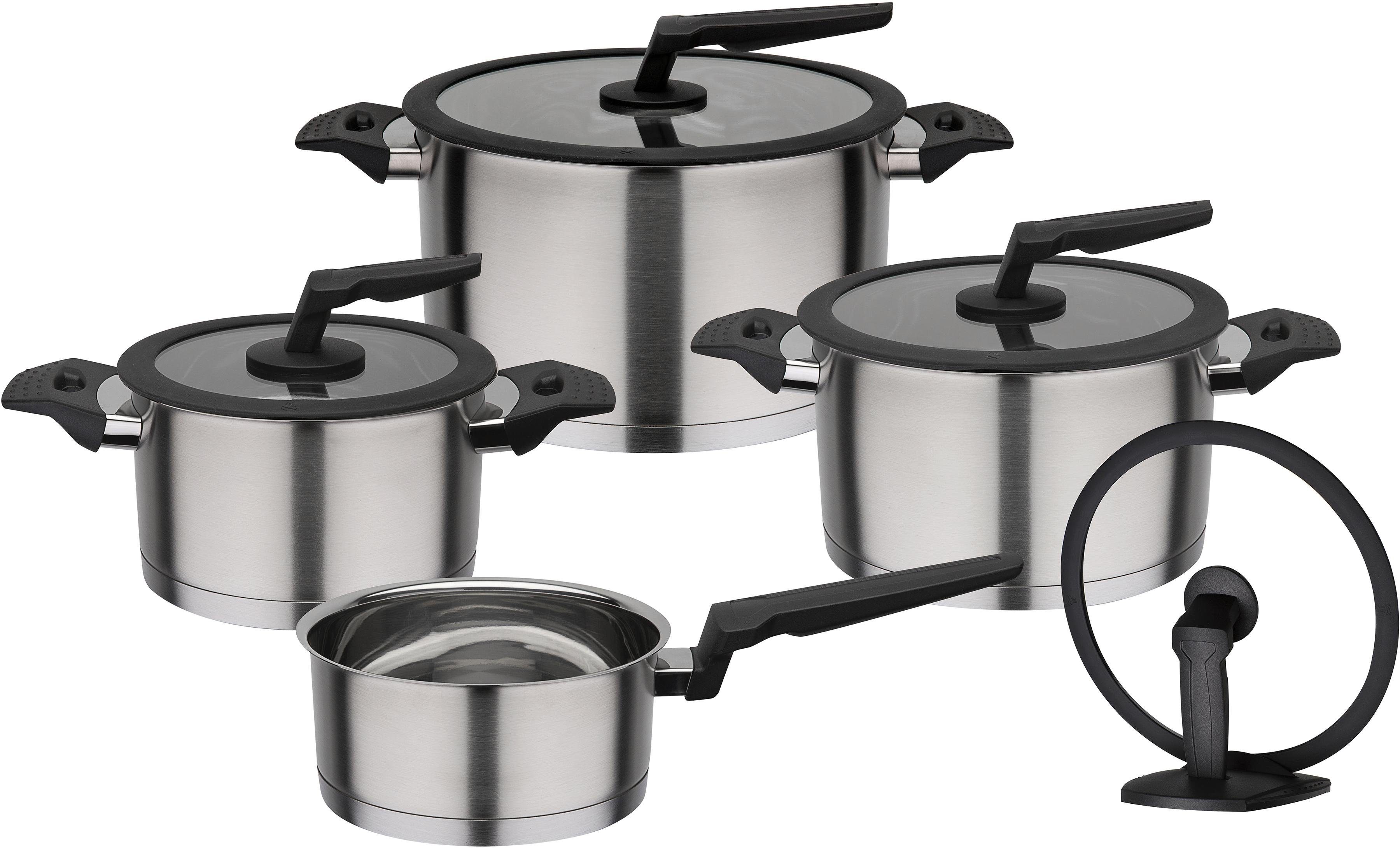 GSW Topf-Set APART, Edelstahl 18/8 (Set, 9-tlg), Induktion, 9 Teile | Topfsets