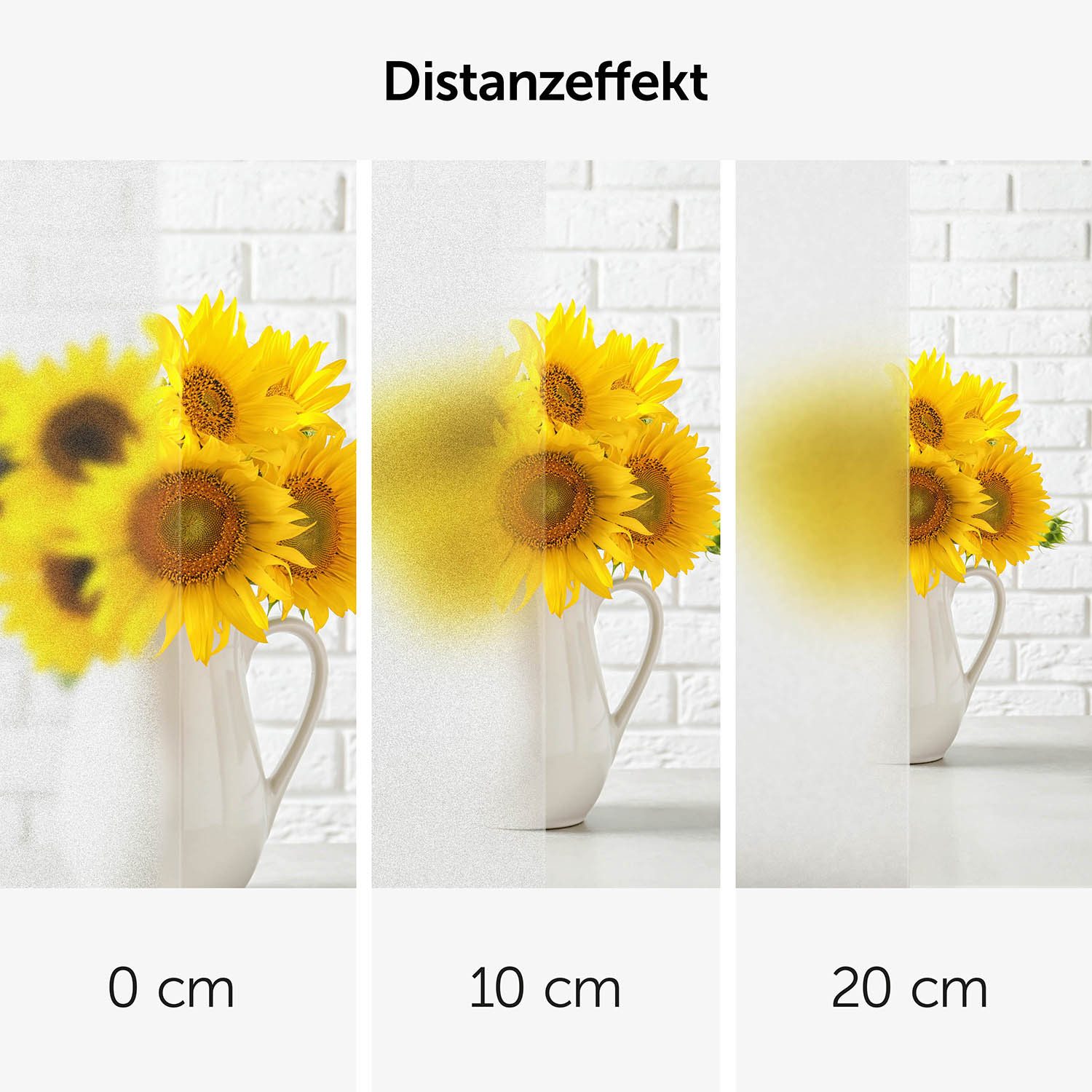 Blumtal Fensterfolie Fensterfolie Blickdicht & statisch haftend + Rakel - zuschneidbar, blickdicht, Sichtschutzfolie + UV-Schutz - Milchglasfolie selbstklebend  – Bild 3 von 5