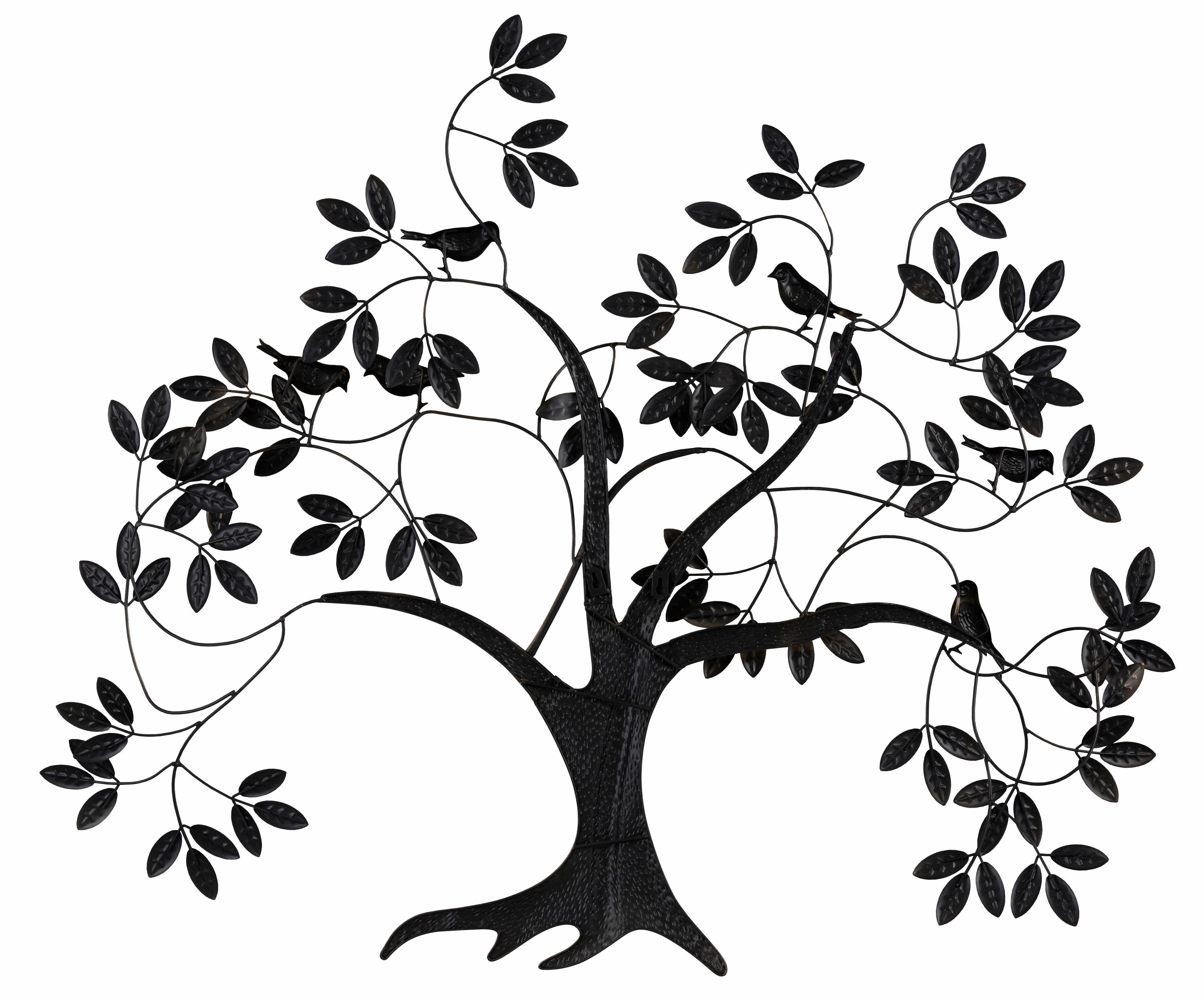 Home affaire Wanddekoobjekt Baum, Wanddeko, Wanddekoration, aus Metall, Wohnzimmer