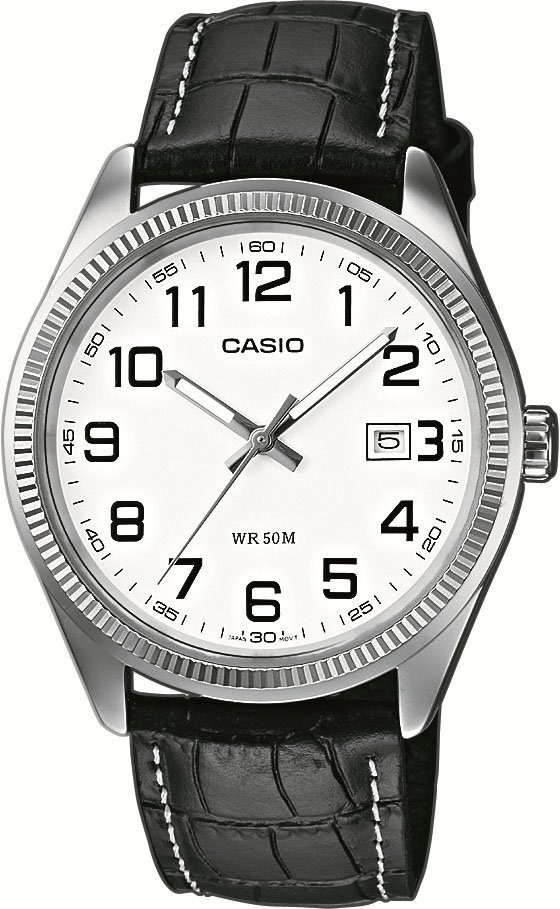 Casio Collection Quarzuhr MTP-1302PL-7BVEF, Armbanduhr, Herrenuhr, Damenuhr, analog, Datum