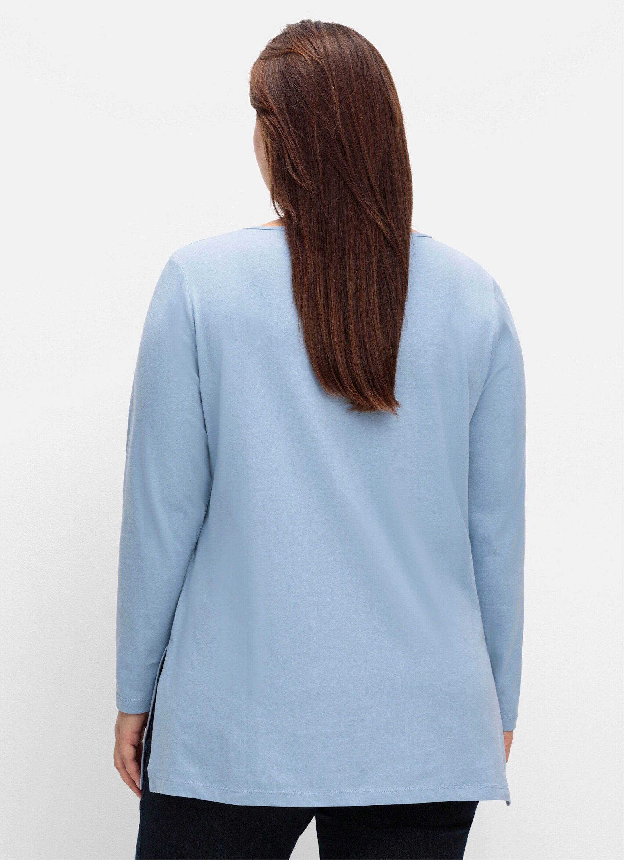 Sieh an! T-Shirt Longshirt Langarm günstig online kaufen