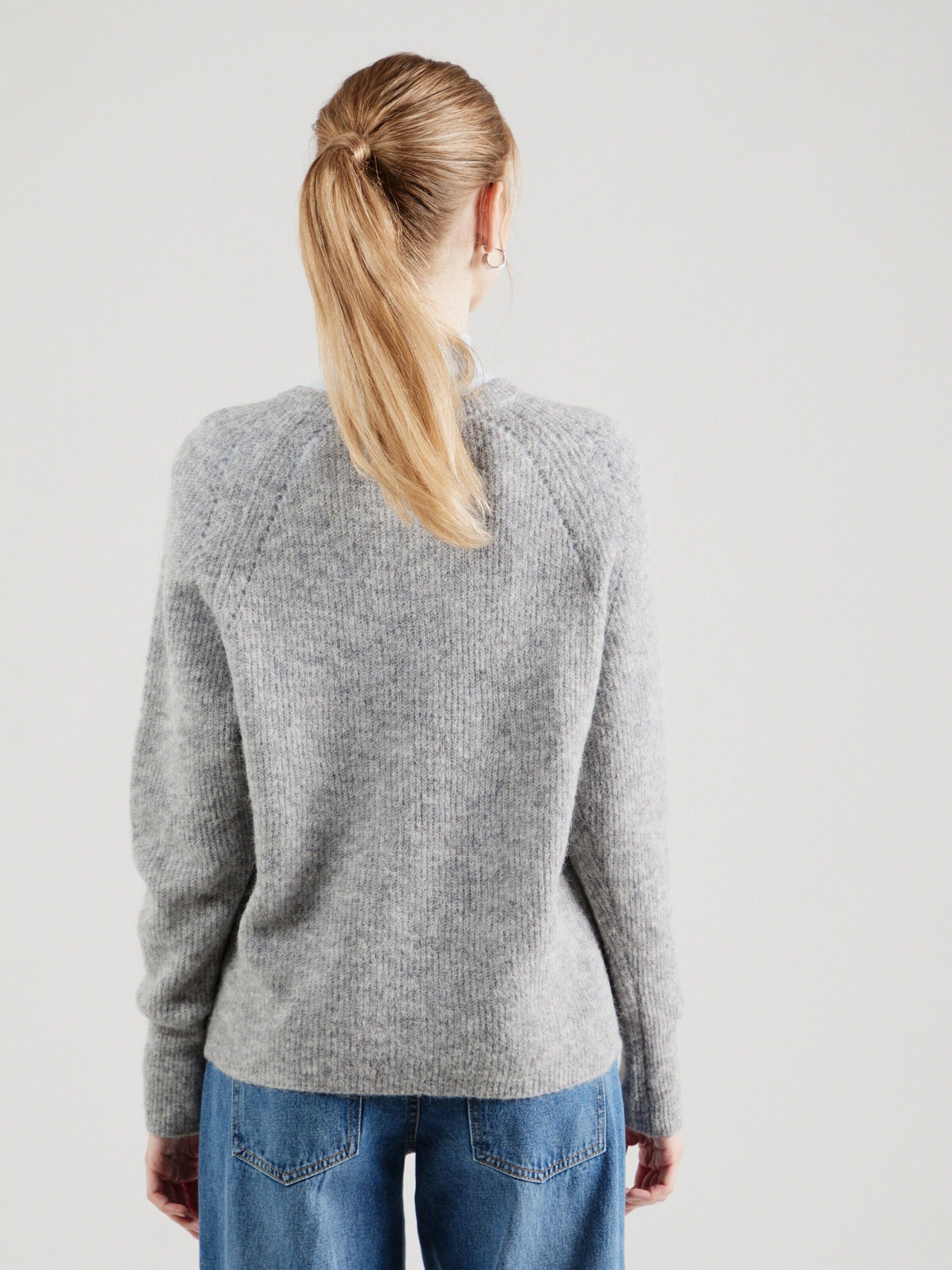 Mos Mosh Strickpullover (1-tlg) Lochmuster