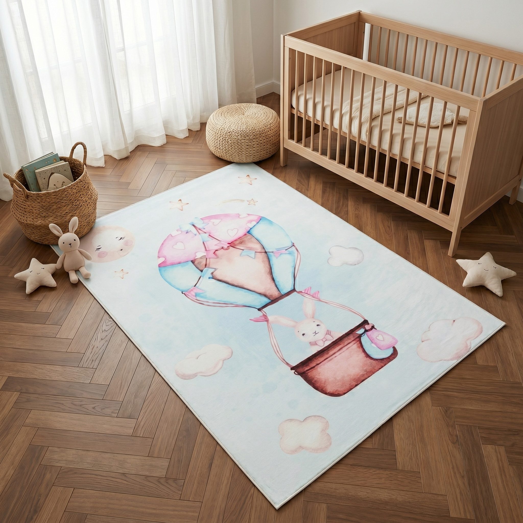 Tapiso Kinderteppich KIDS, rechteckig, Höhe: 6 mm, rutschhemmend