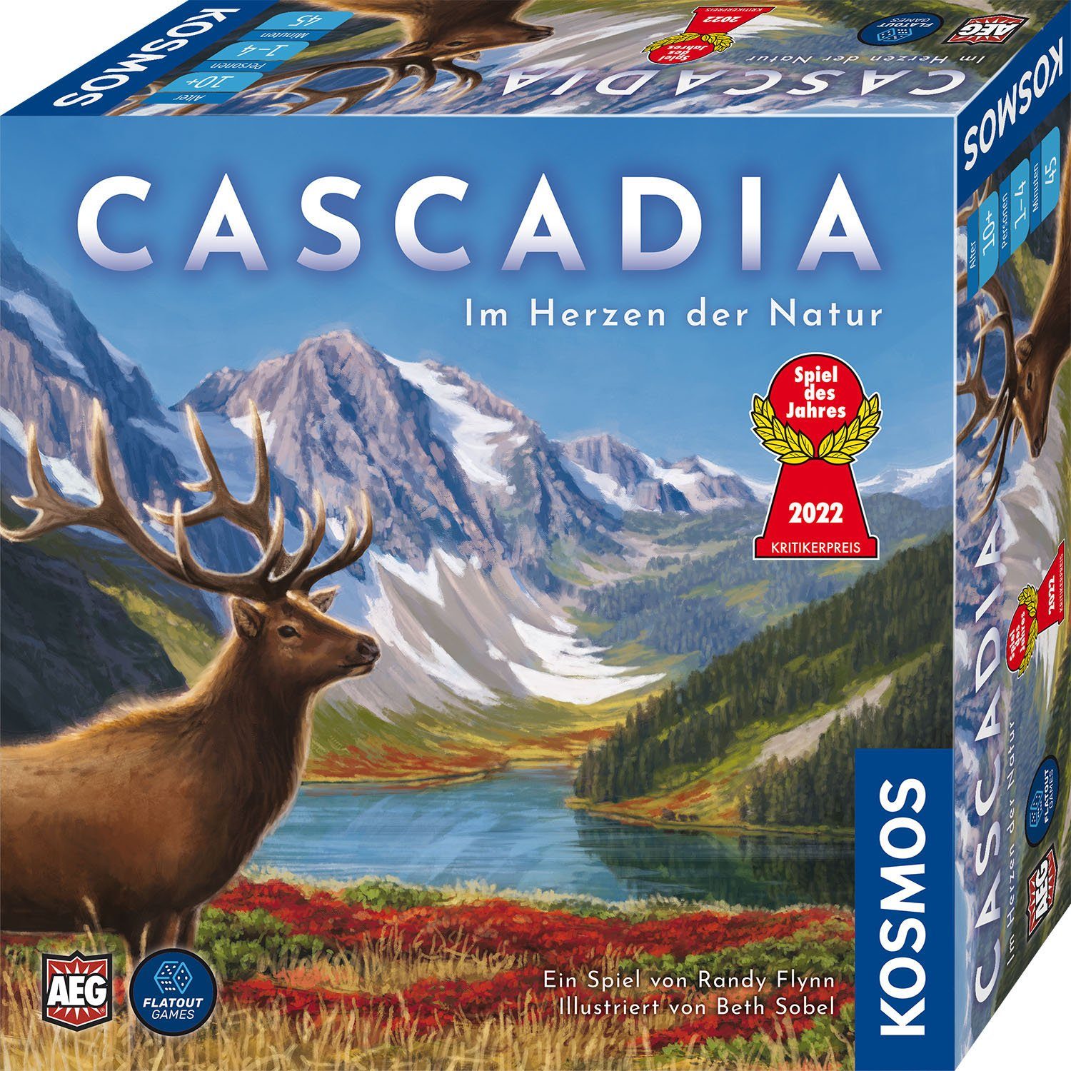 Kosmos Spiel Cascadia, Familienspiel