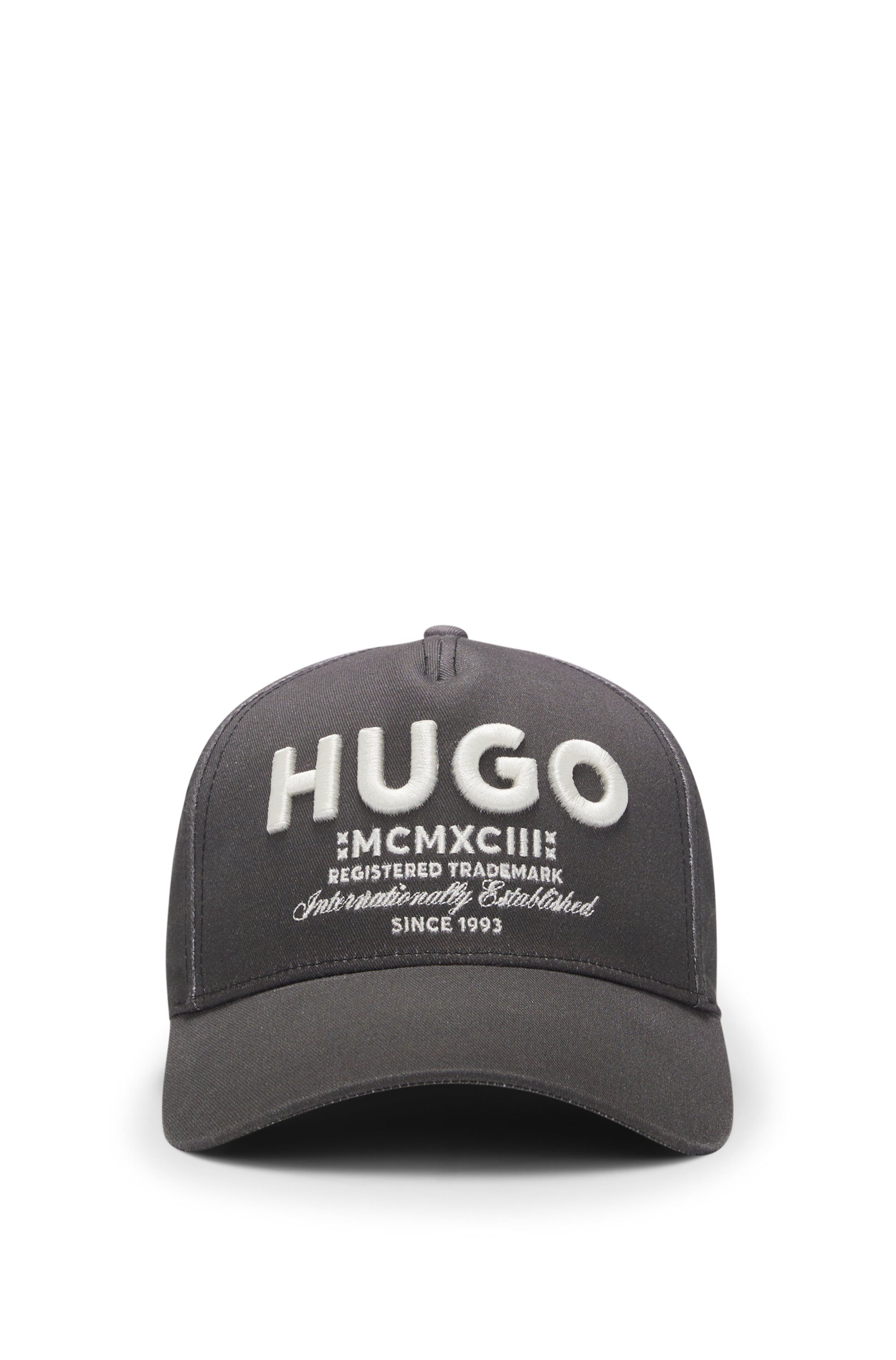 HUGO Baseball Cap Merk-Degradé mit Snapback-Verschluss, bestickt