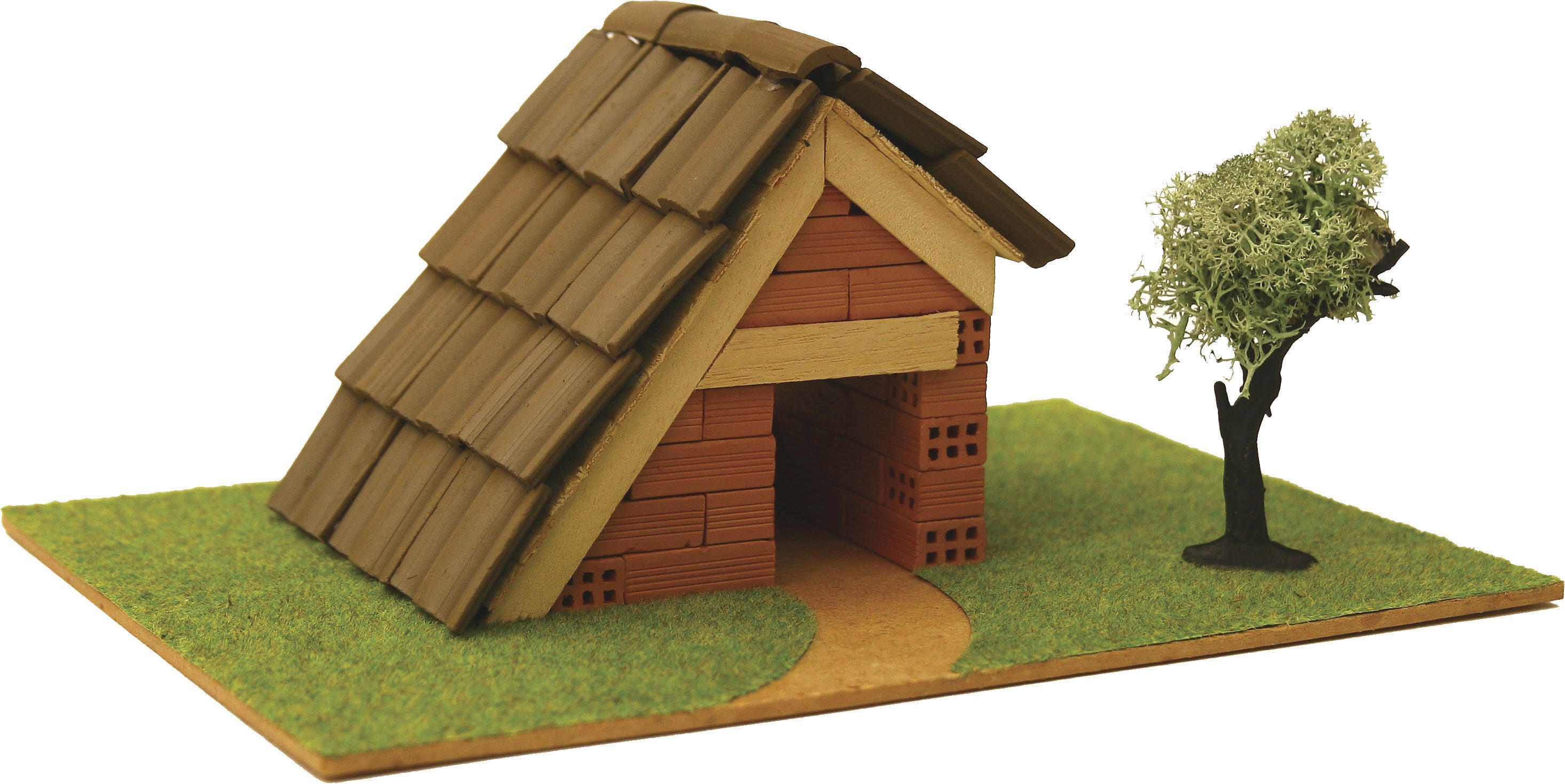 Domus Kits Modellbausatz 1 2011 Edition, Maßstab ohne Maßstab, (Modellbausatz, 89-tlg., kleines Haus), Made in Europe