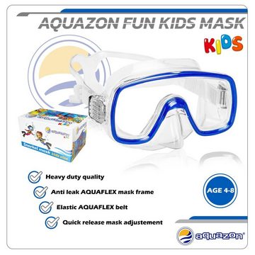 AQUAZON Taucherbrille FUN, Schnorchelbrille für Kinder 3-7 Jahre, tolle Passform