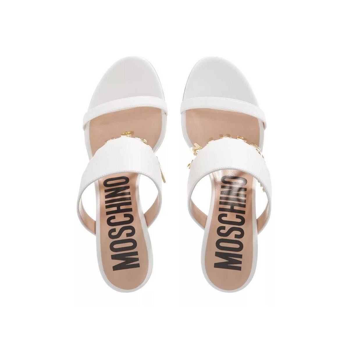 Moschino (1-tlg) weiß Sandalette