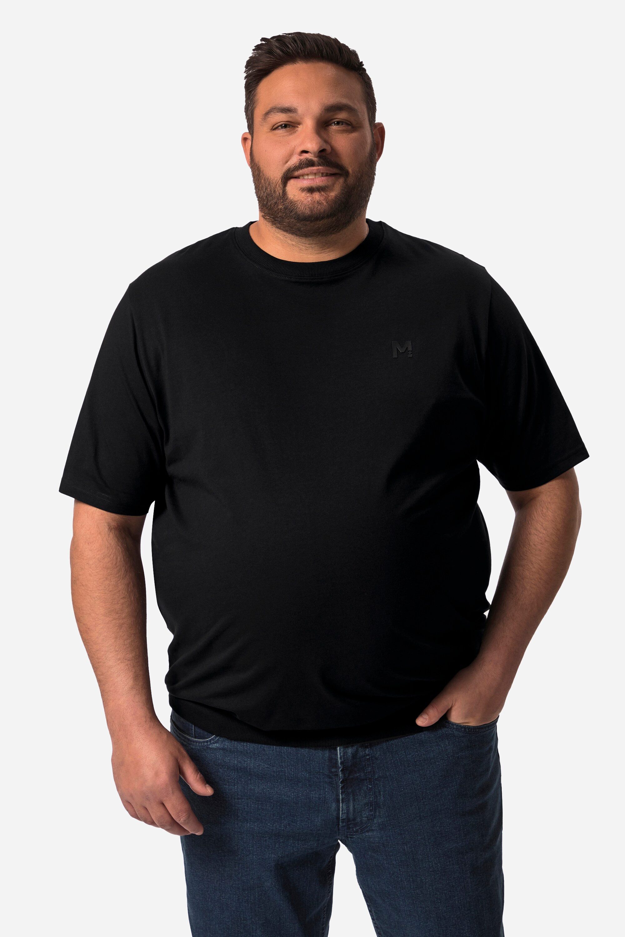 Men Plus T-Shirt Men+ T-Shirt Halbarm günstig online kaufen