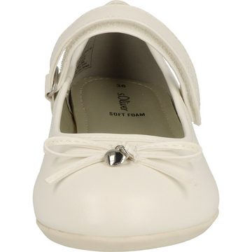 s.Oliver 5-42400-42 Mädchen Schuhe Slipper Ballerina Klettverschluss