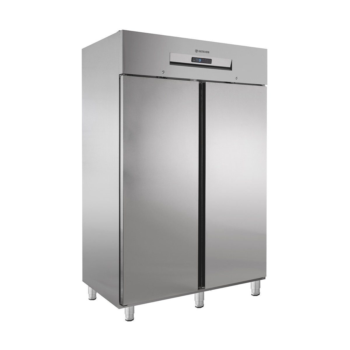 GastroHero Kühlschrank Kühlschrank PROFI 1168 Liter aus Edelstahl GN 2/1 - Gastronomie KSN-PROFI1400, 202.5 cm hoch, 138 cm breit