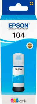 Epson »104 EcoTank Cyan« Nachfülltinte (für EPSON, 1x)