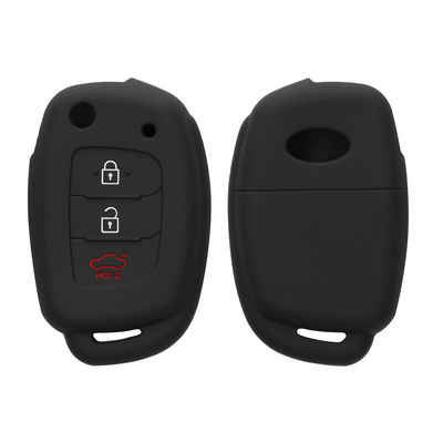 kwmobile Schlüsseltasche Autoschlüssel Silikon Hülle für Hyundai (1-tlg), Schlüsselhülle Schlüssel Case Cover